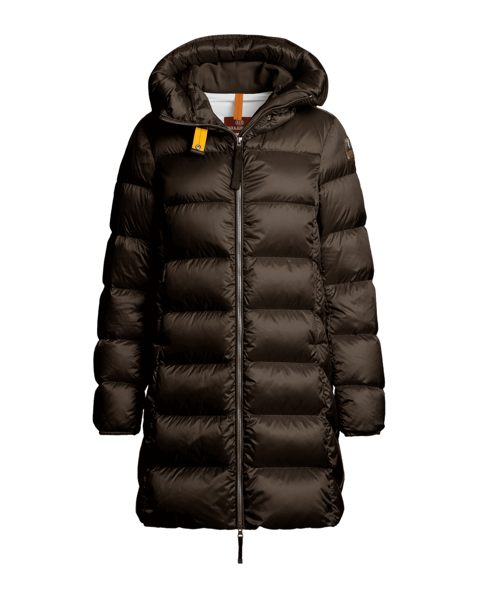 Marion Hooded Down Jacket W Earth Brown