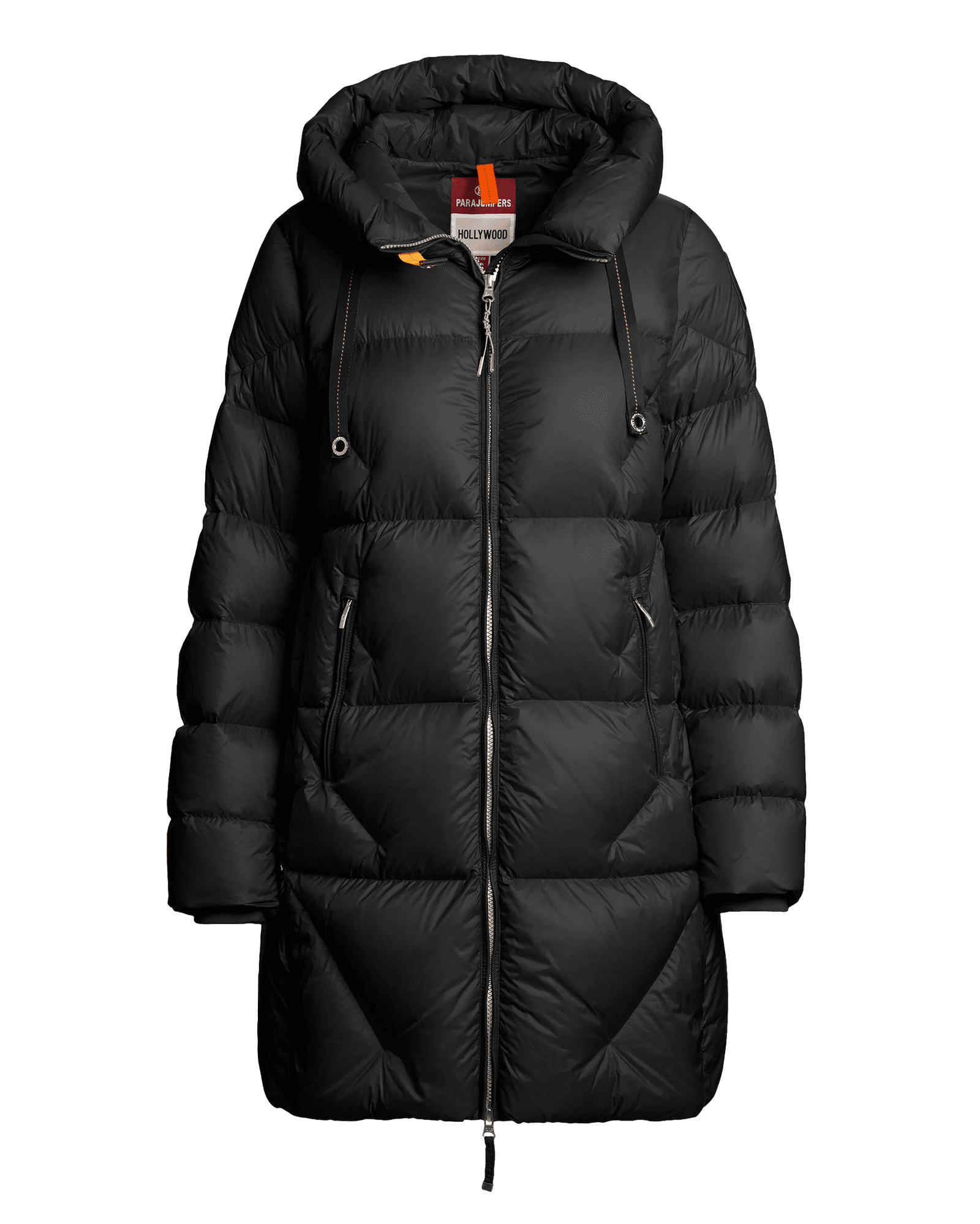 Janet Hooded Down Jacket W Black
