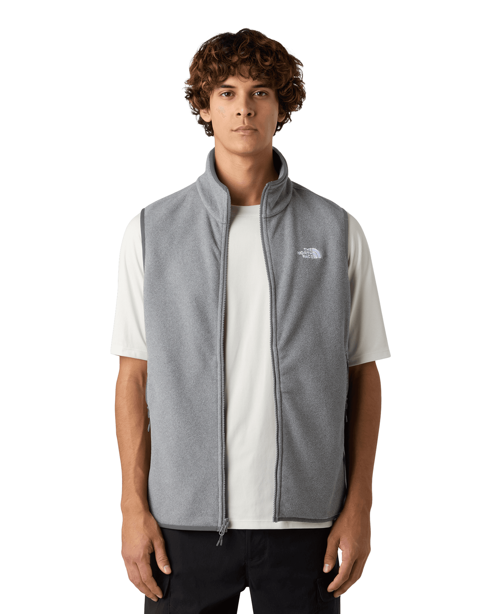 Glacier Fleece Vest M Mid Grey