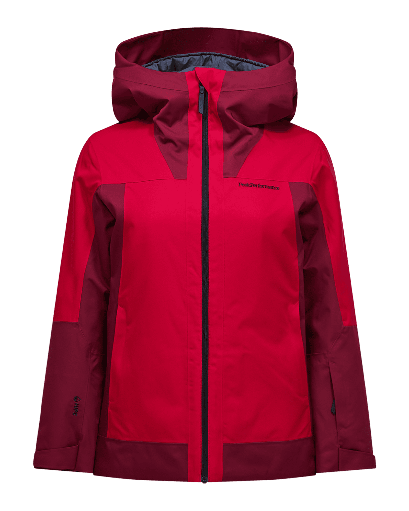 Rider Tech Insulated Jacket W Vertical Zenith/Tech Burgundy