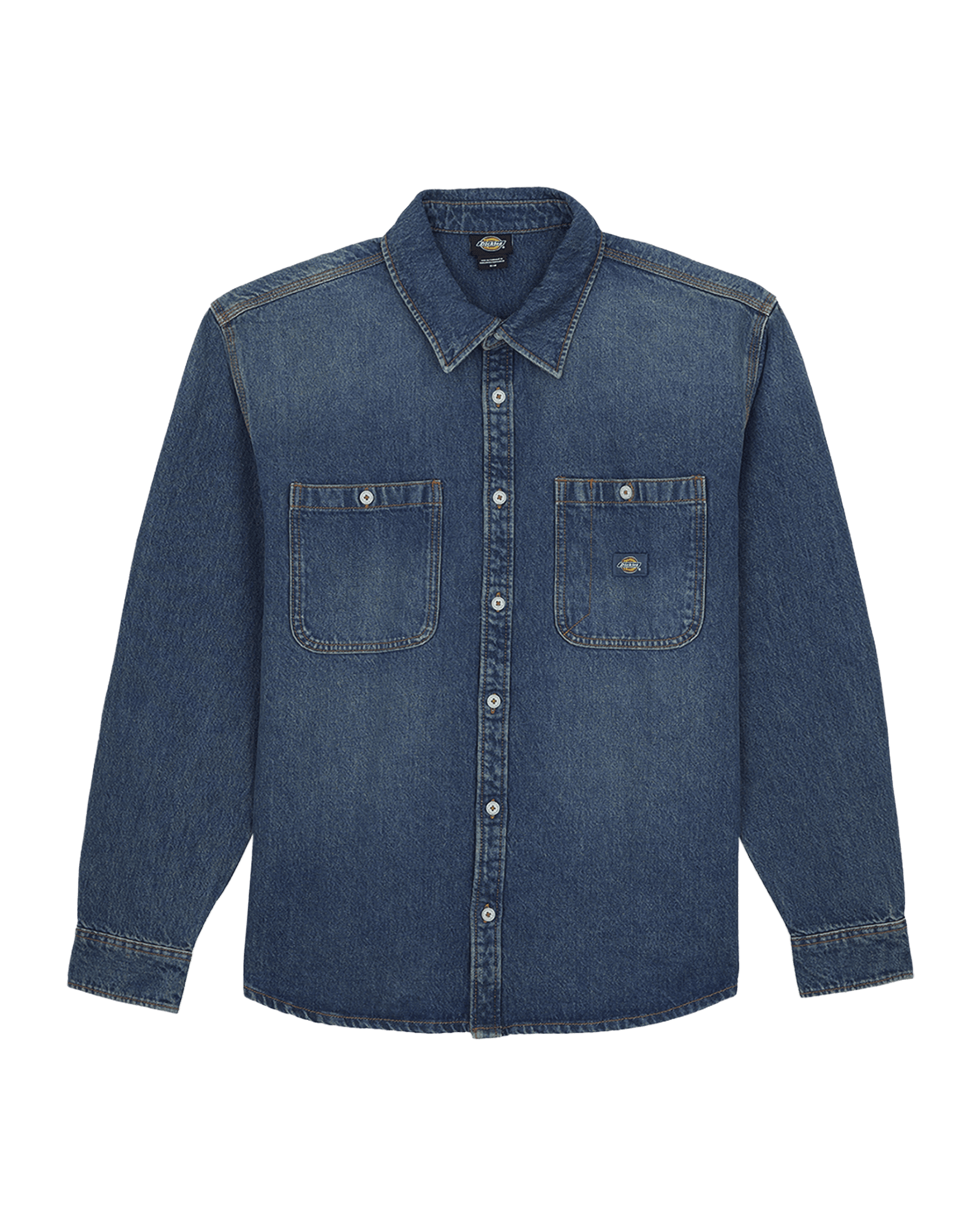 Mechanic Denim Shirt L/S M Khaki Tinte