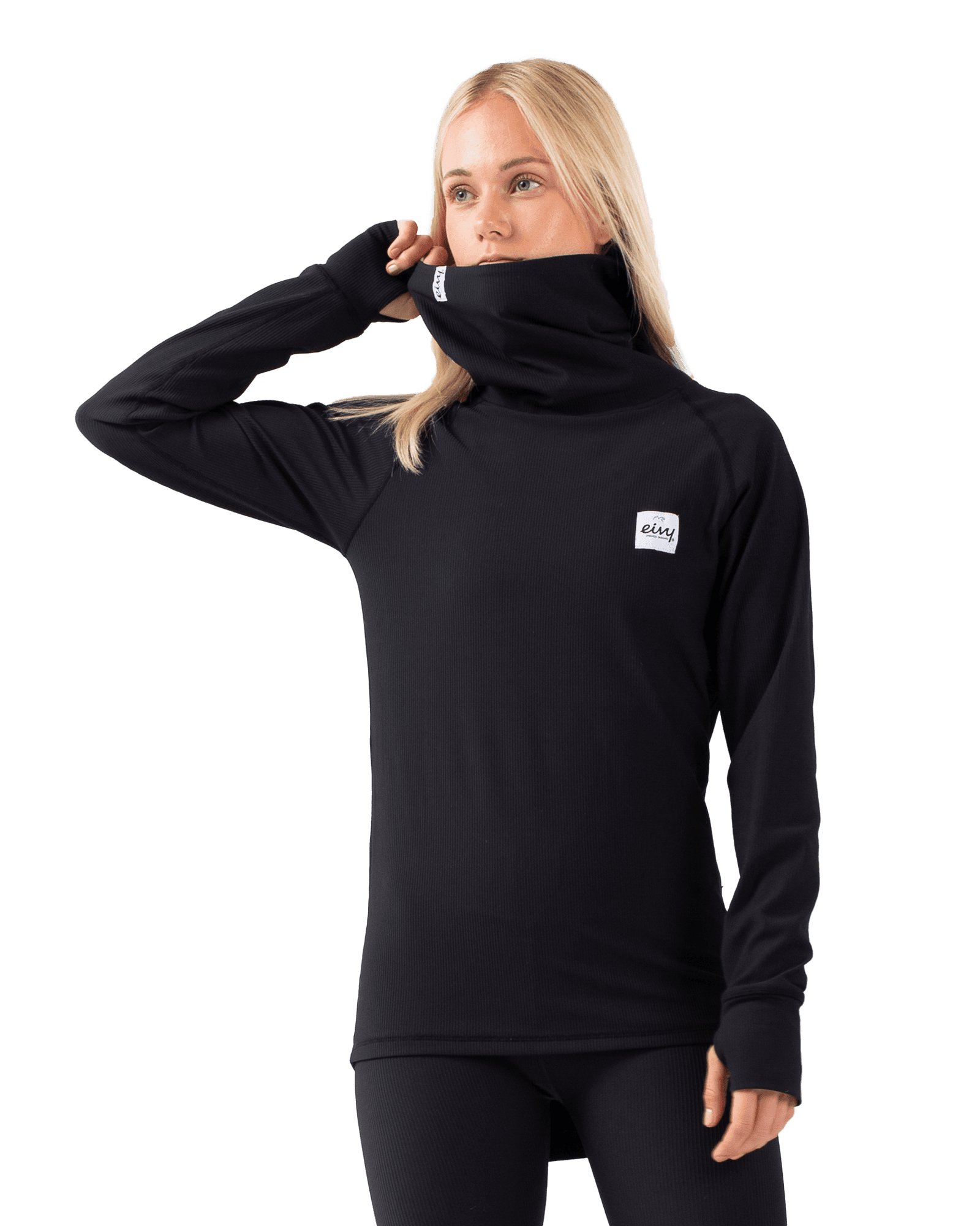 Icecold Gaiter Rib Top W Black
