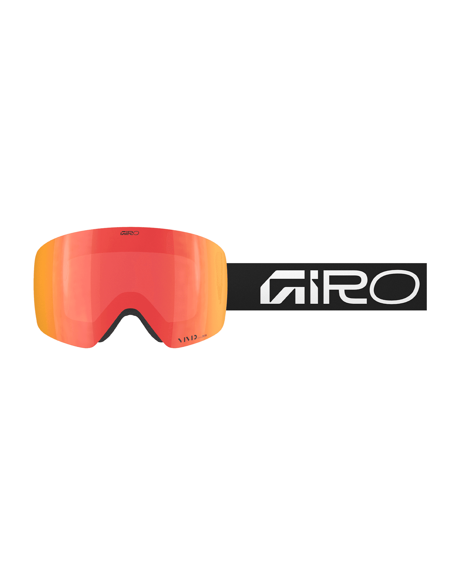 Giro Contour Black/White Wordmark Vivid Ember/Vivid Infrared