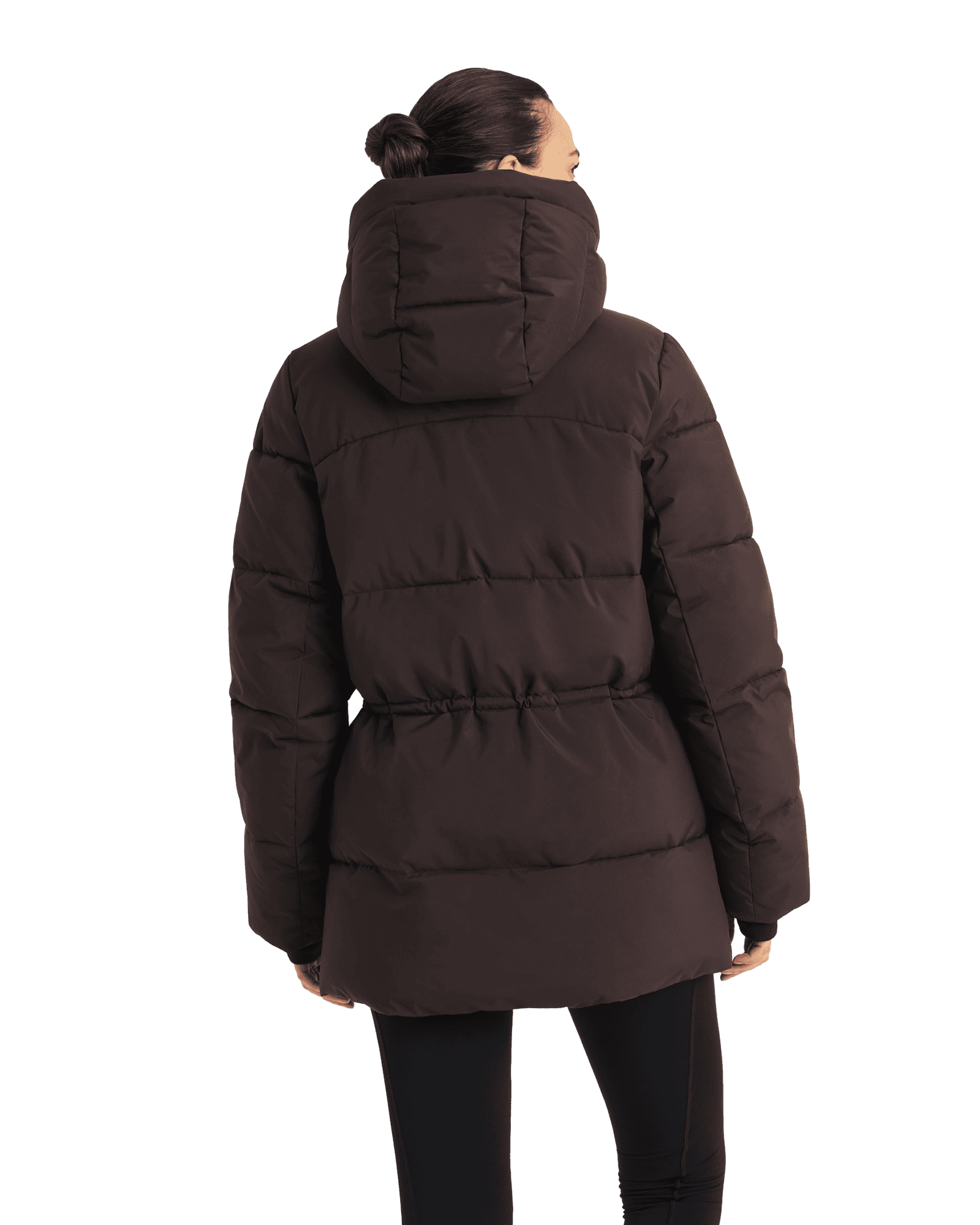 Nellie Jacket W Dark Brown