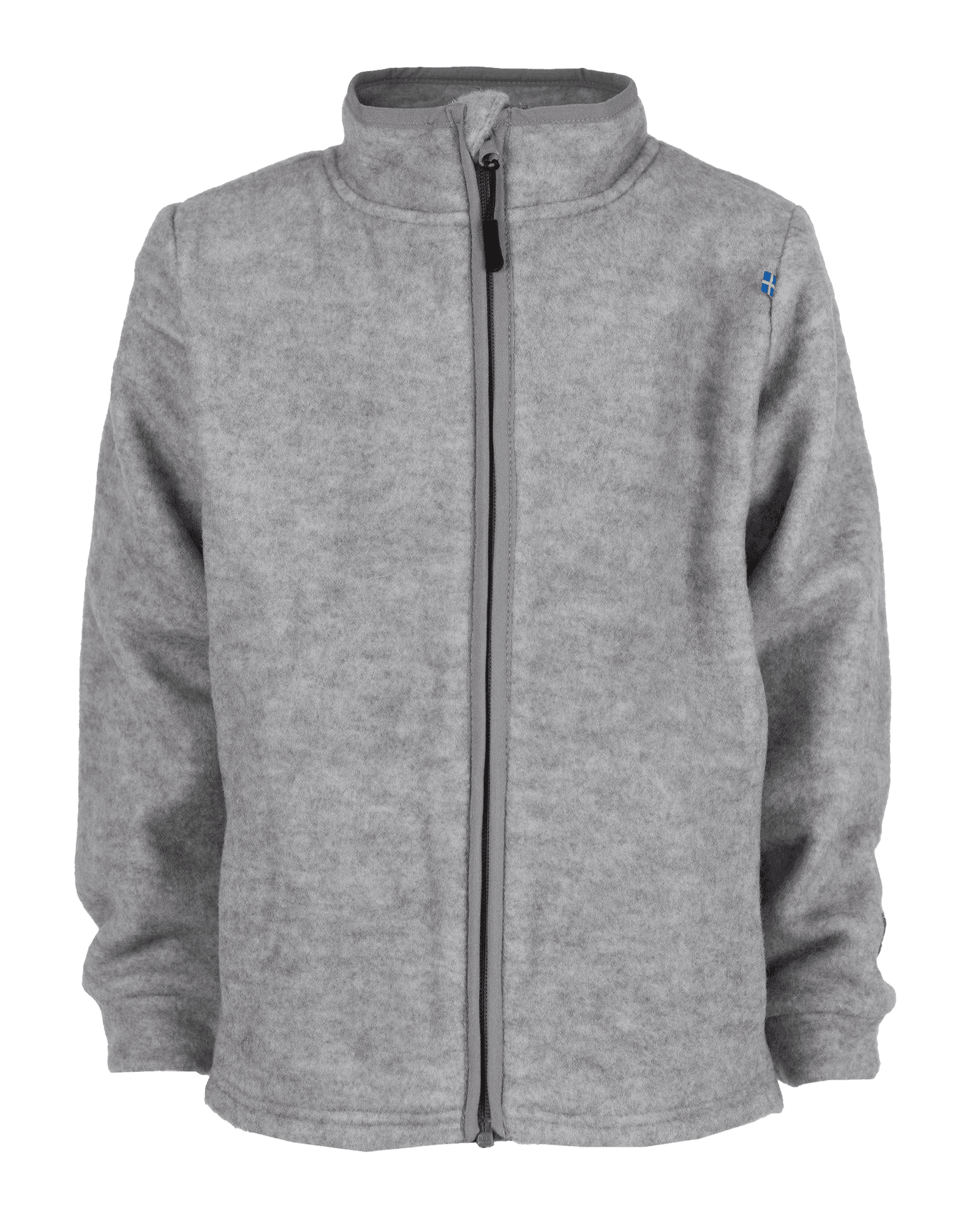 Loe Wool Jacket JR Grey Melange