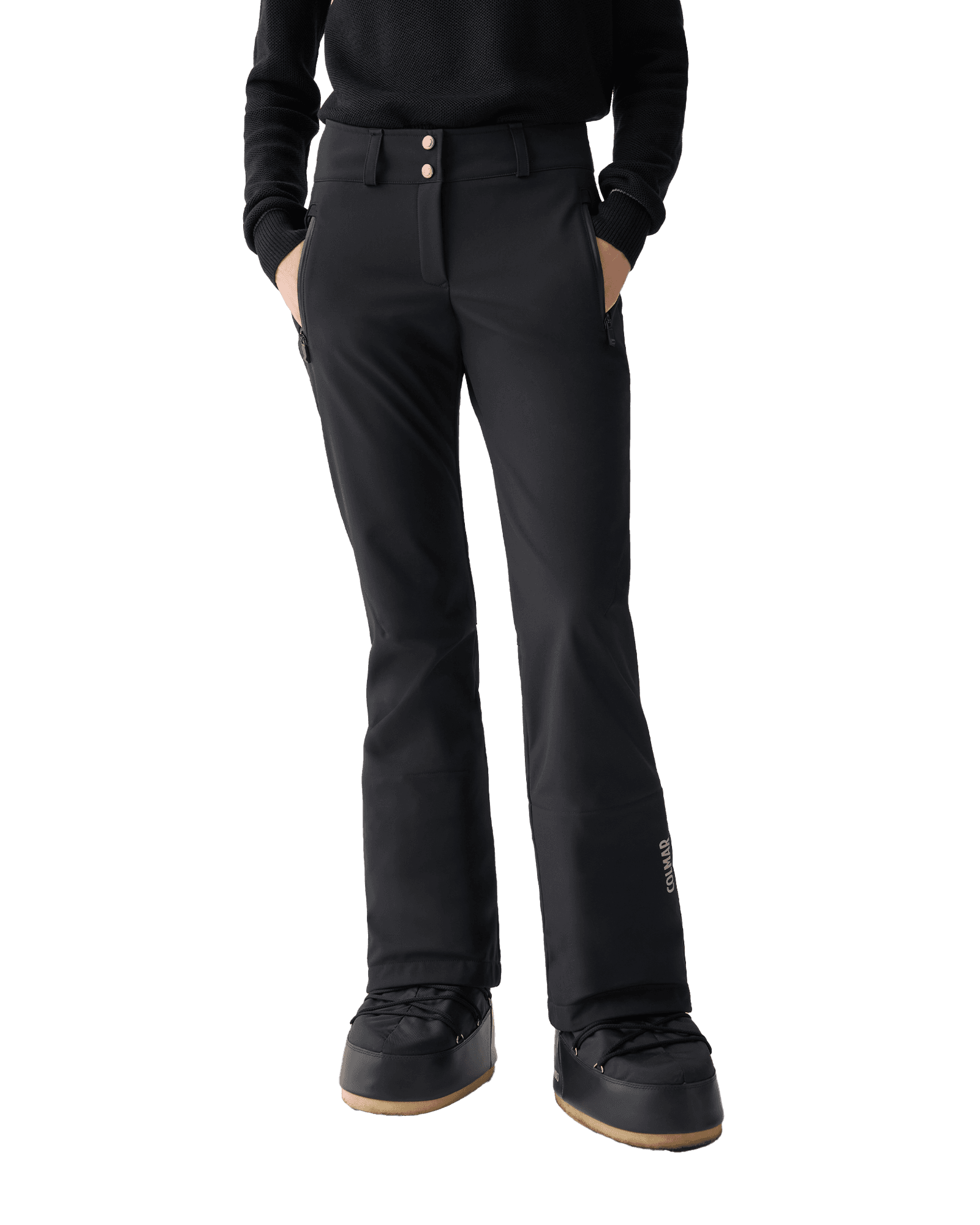 Ski Pant 0283R W Black