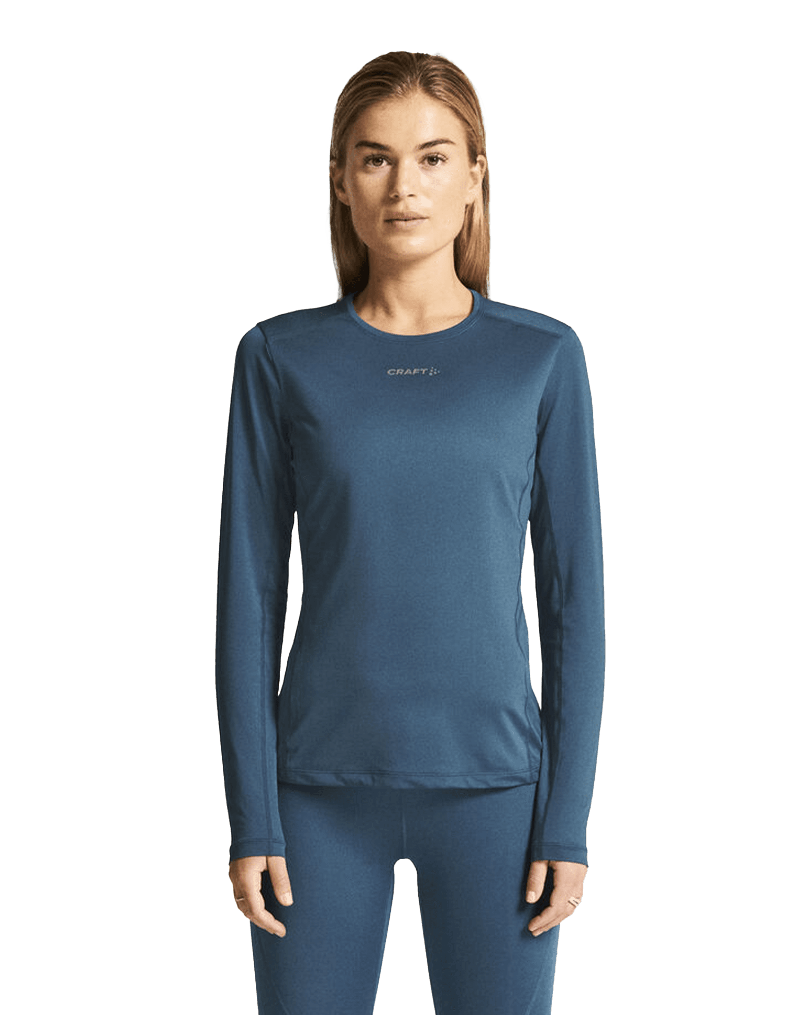 ADV Essence L/S Tee 2 W Ensign