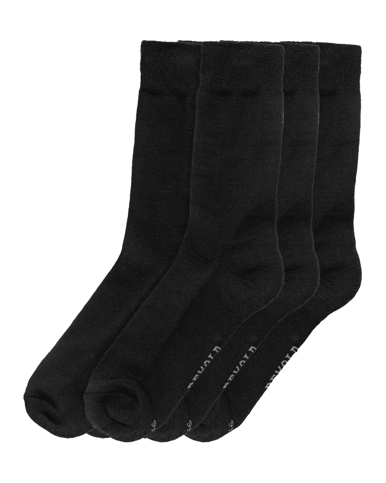 Daily Merino Medium Sock 3Pk Black