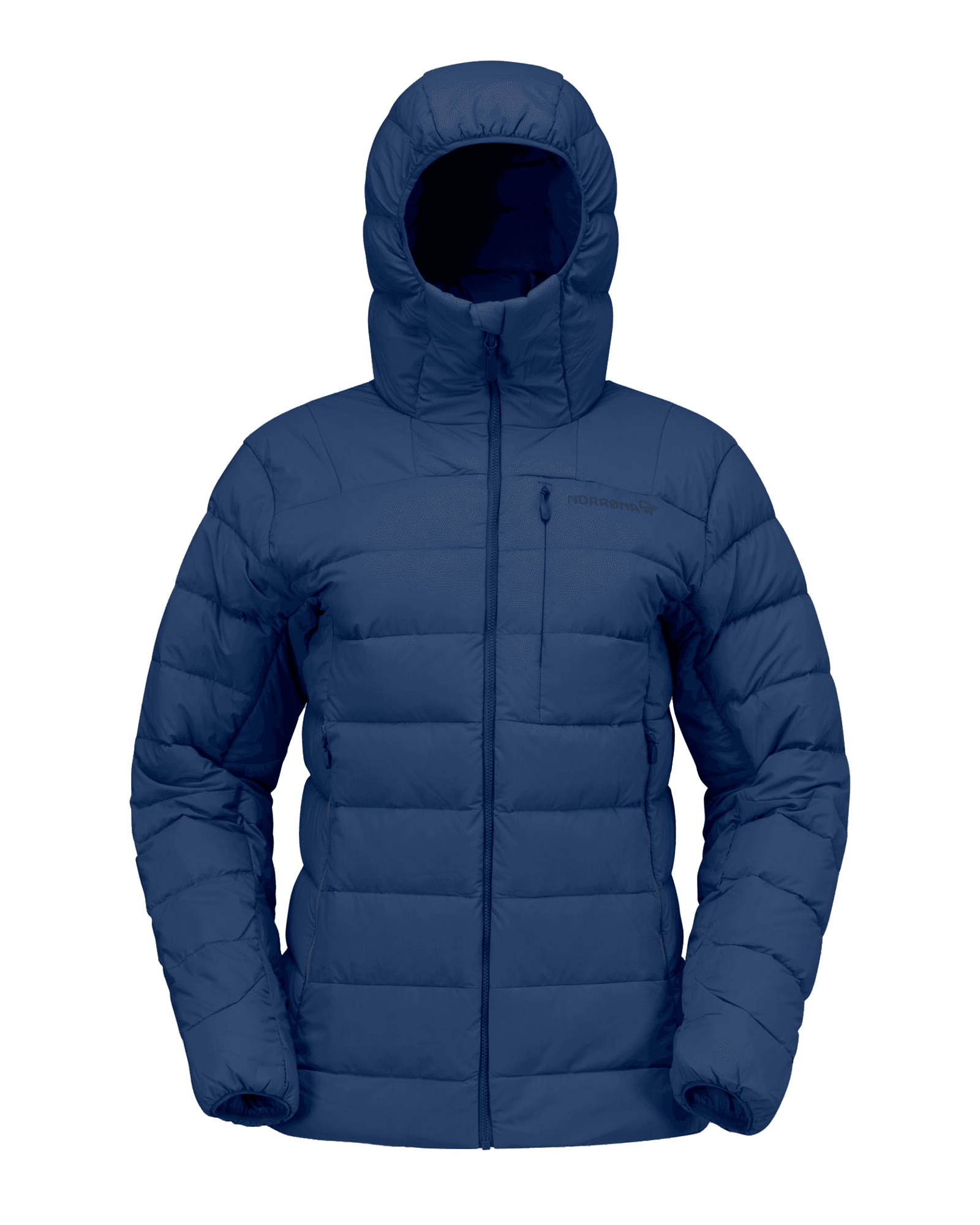 Femund Down Zip Hood W Indigo Night