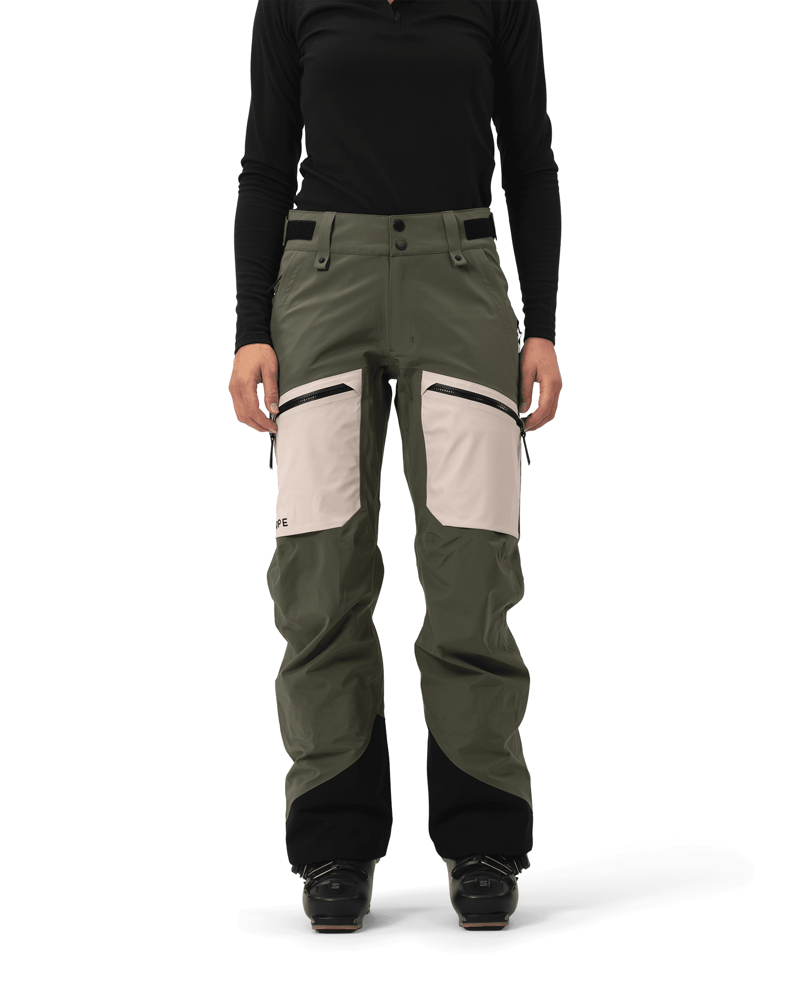 Rido Shell Pant 2.0 W Limestone/Lichen Green