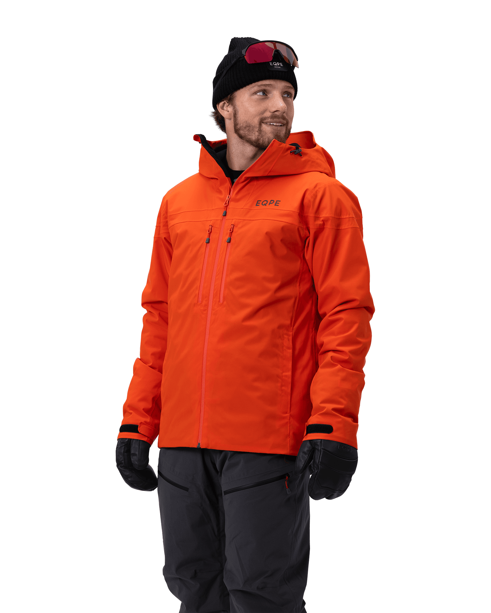 Descent Ski Jacket M Fiery Orange