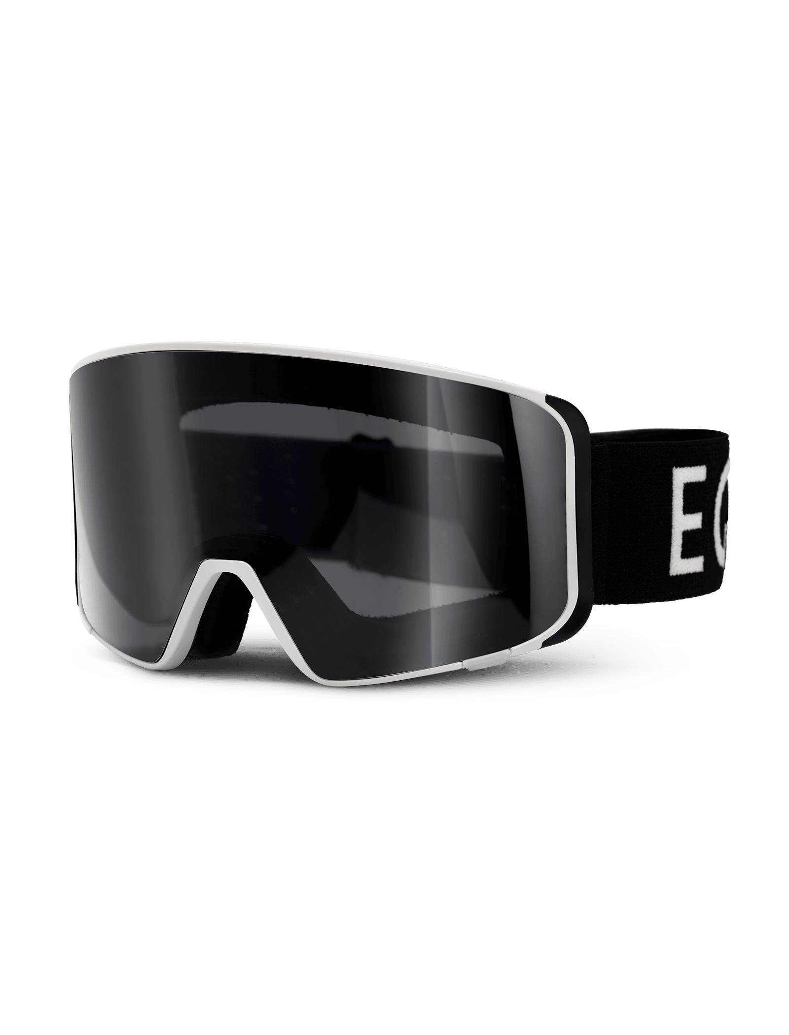 Frost White/Deep Black-Smoke + Clear Rose Extra Lens