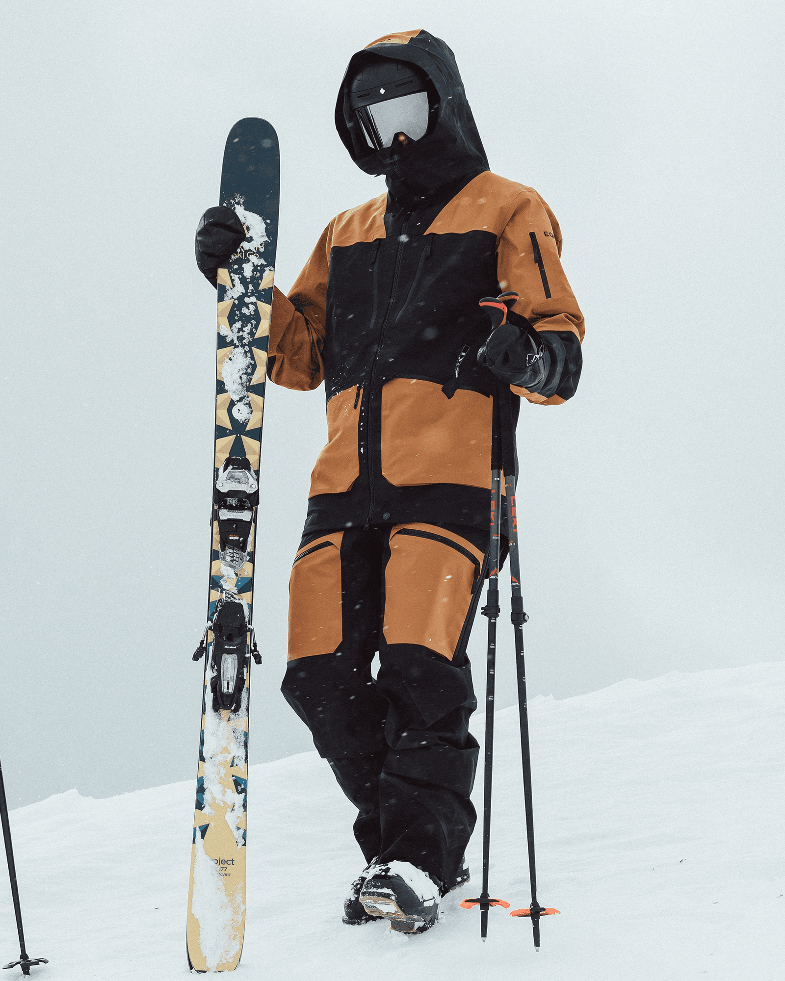 Deep Black/Autumn Leaf