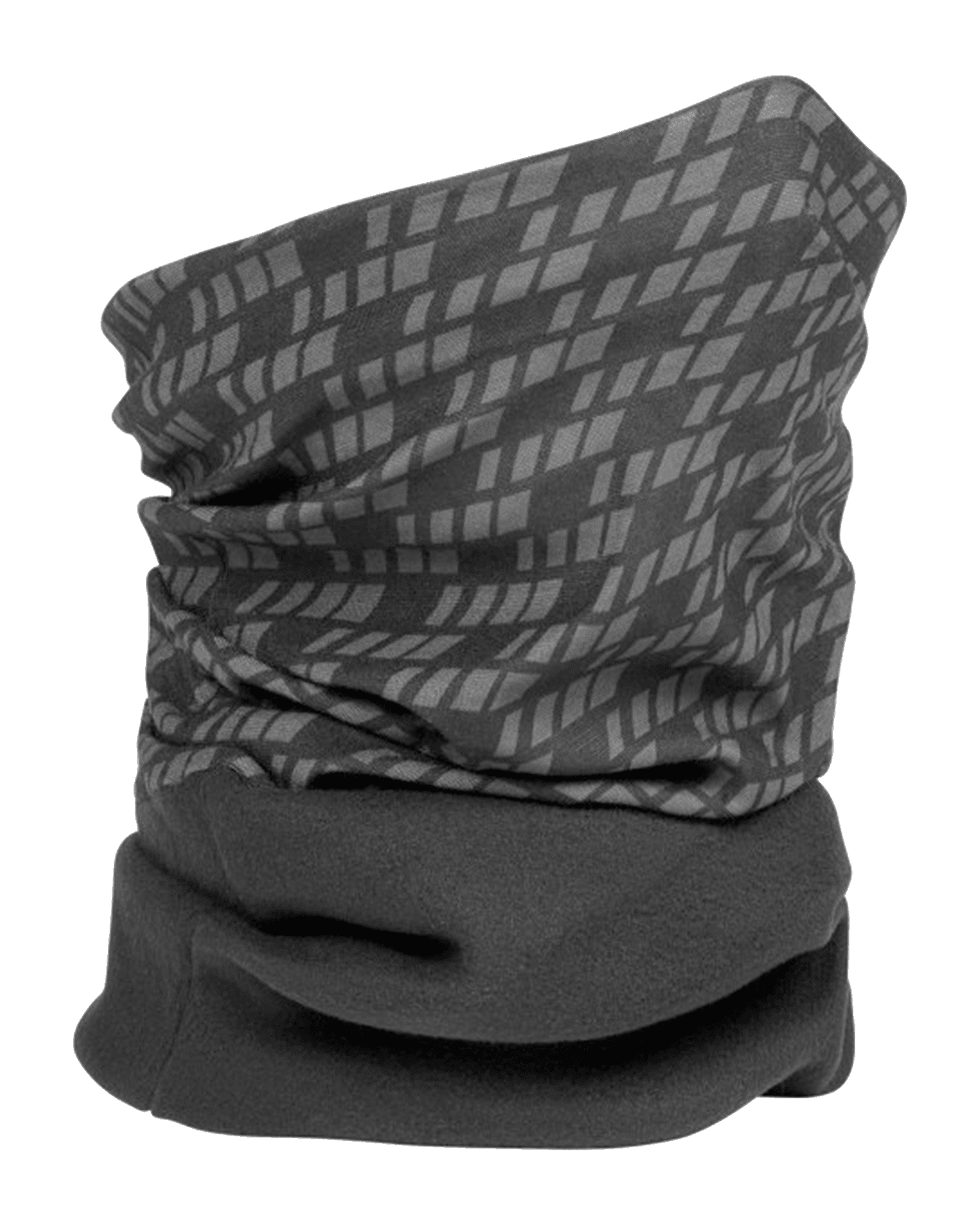 Multifunctional Thermal Fleece Neck Warmer Black