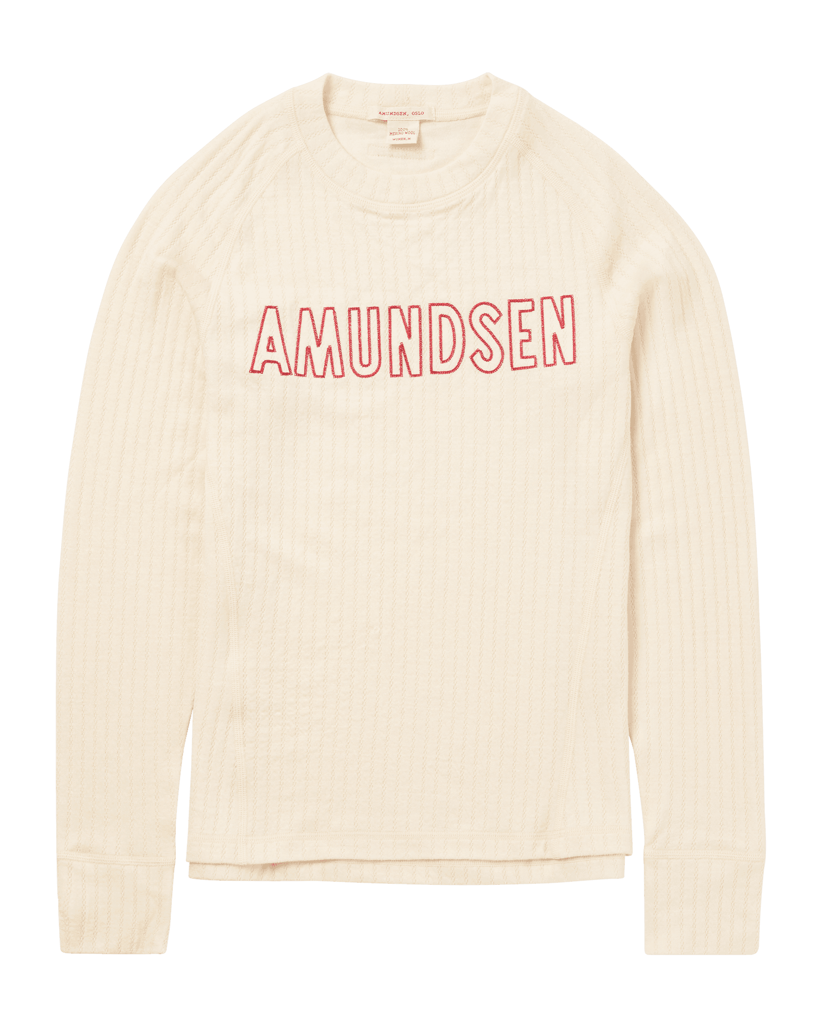 Hero's Hide Crew Neck W Natural/Logo