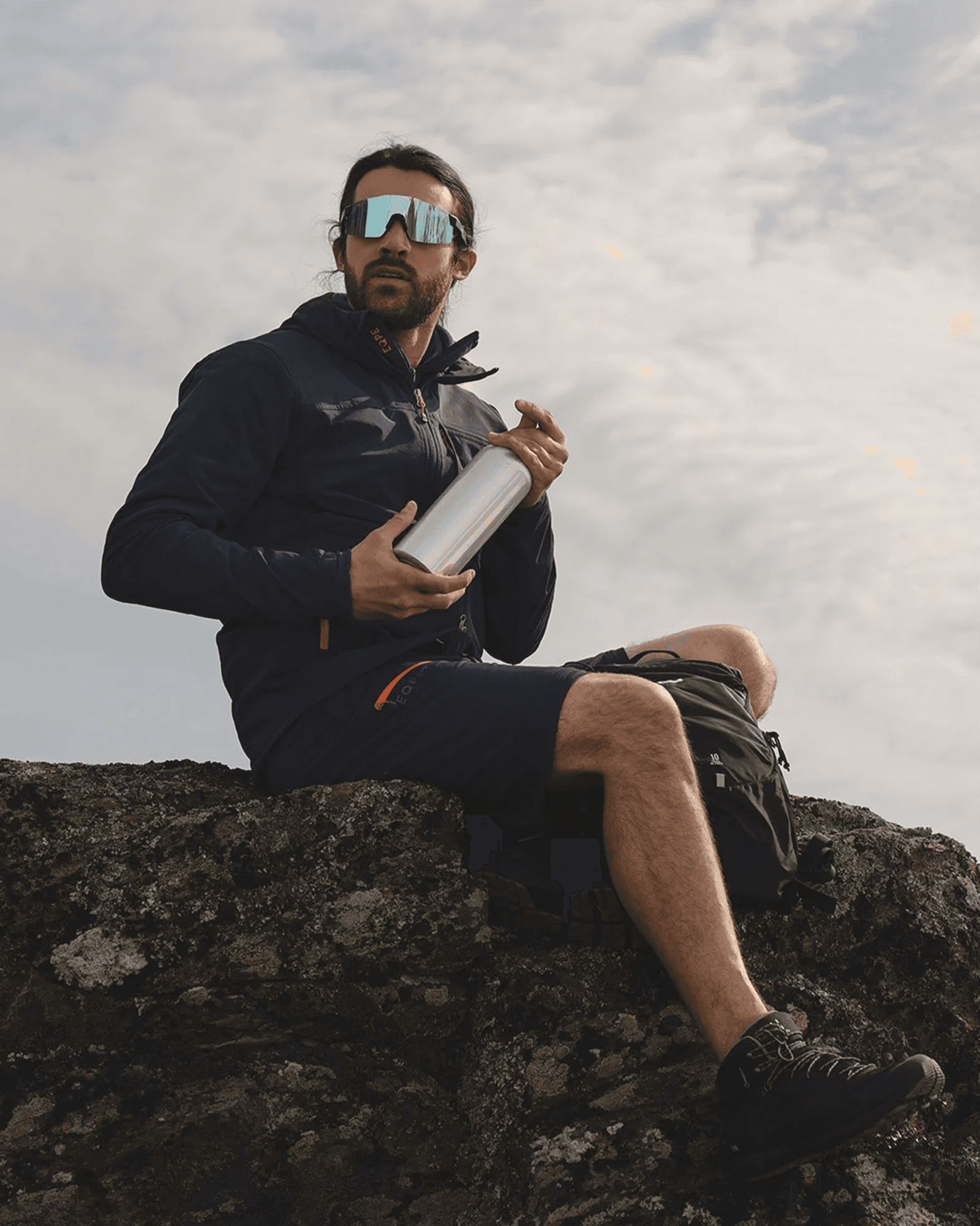 Black-Smoke/Blue Multi