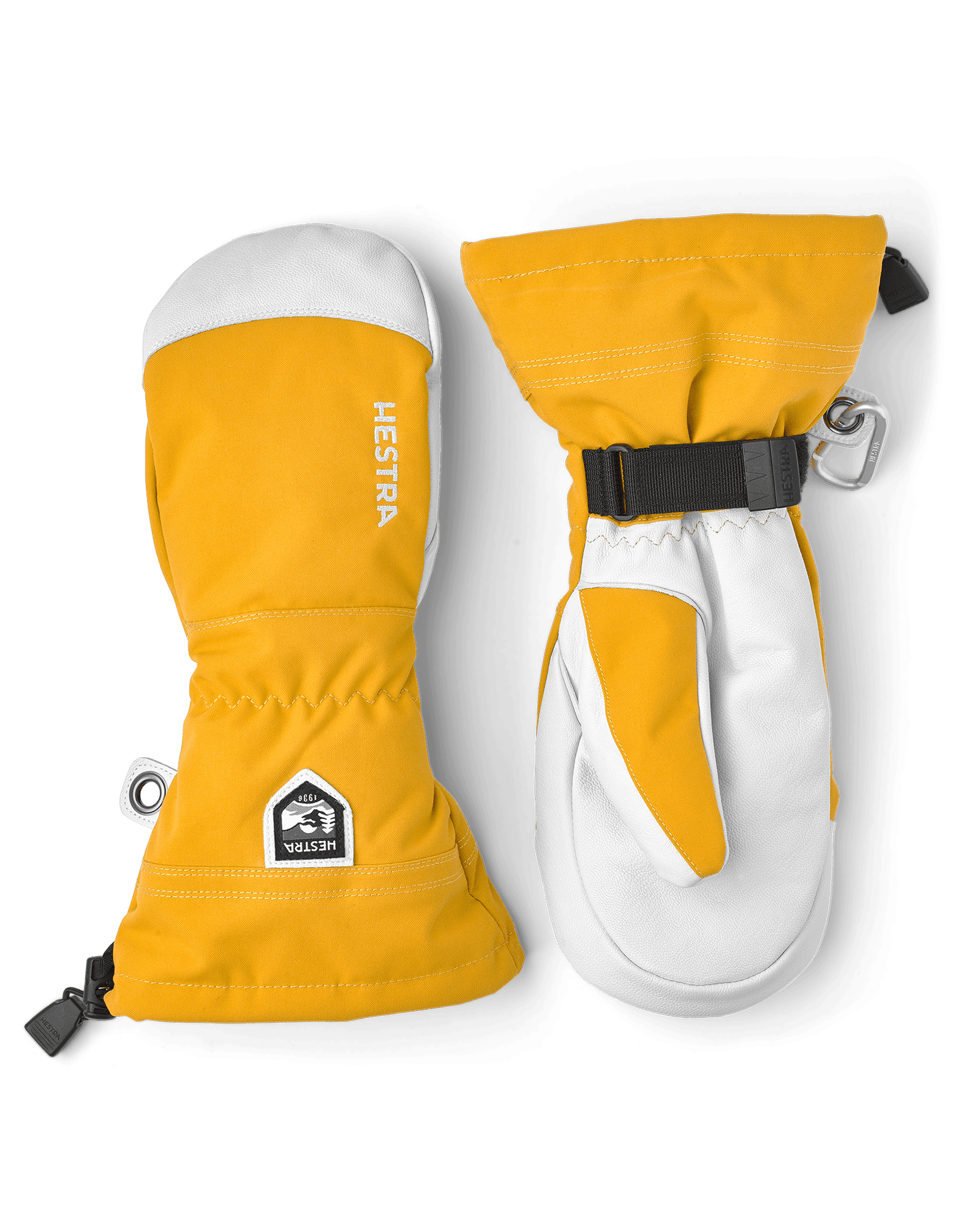 Army Leather Heli Ski - Mitt Mustard