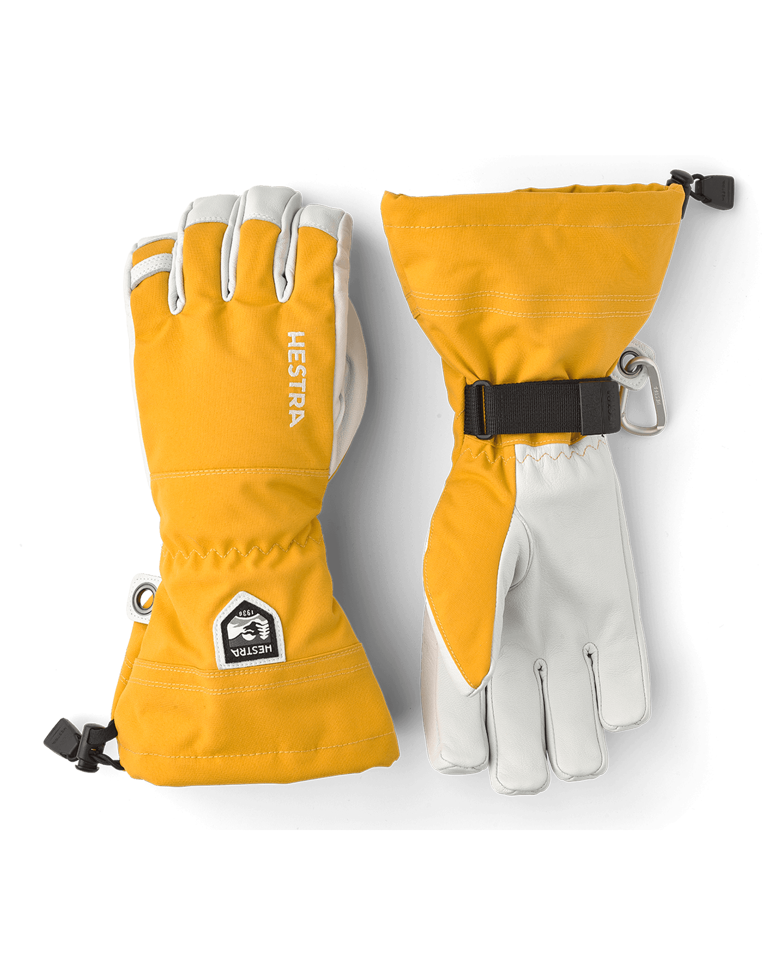 Army Leather Heli Ski - 5 Finger Mustard