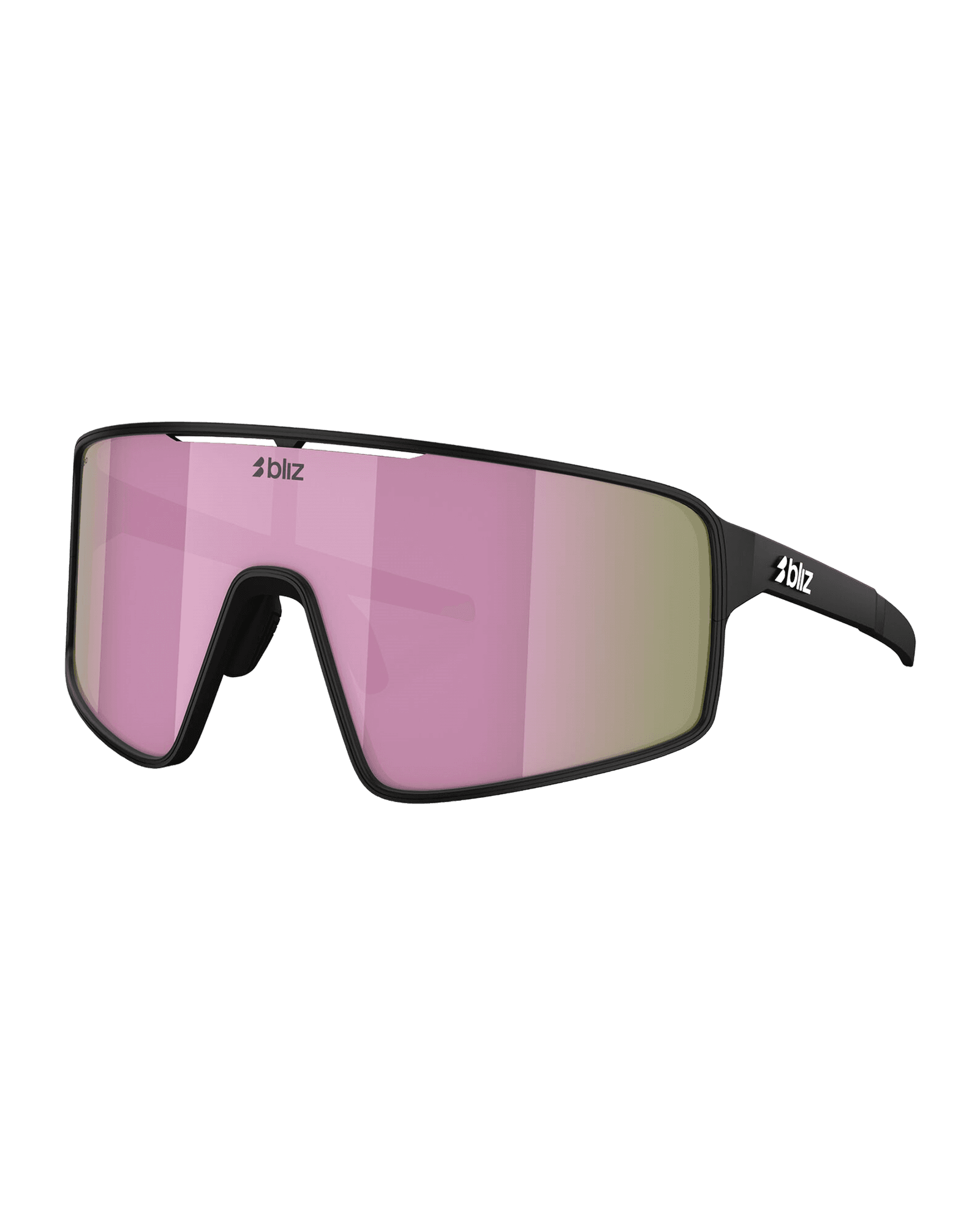 P001S Matte Black Brown W Pink Mirror