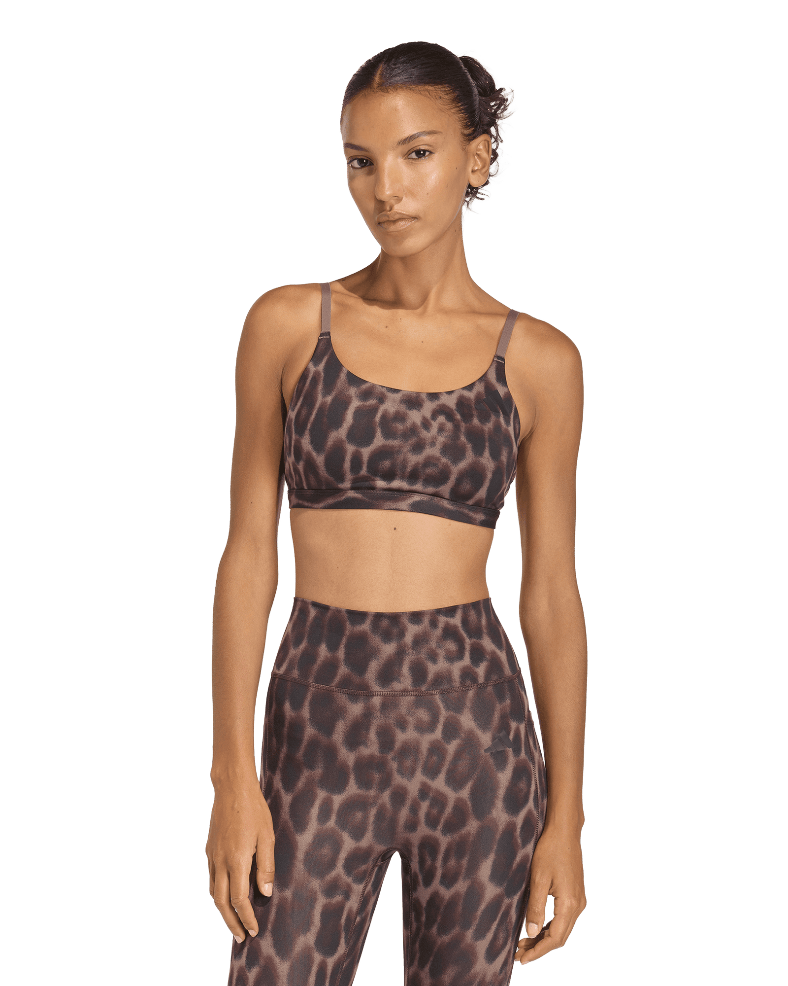 Opt Aop Ls Bra W Earstr/Black