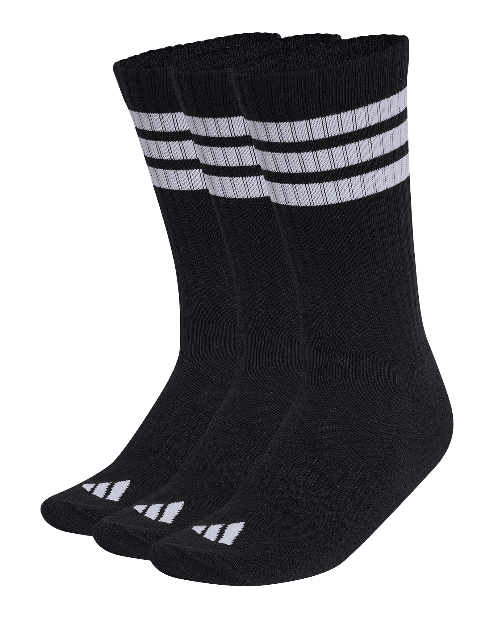 3S Ess C Crw 3P M Black/White/White