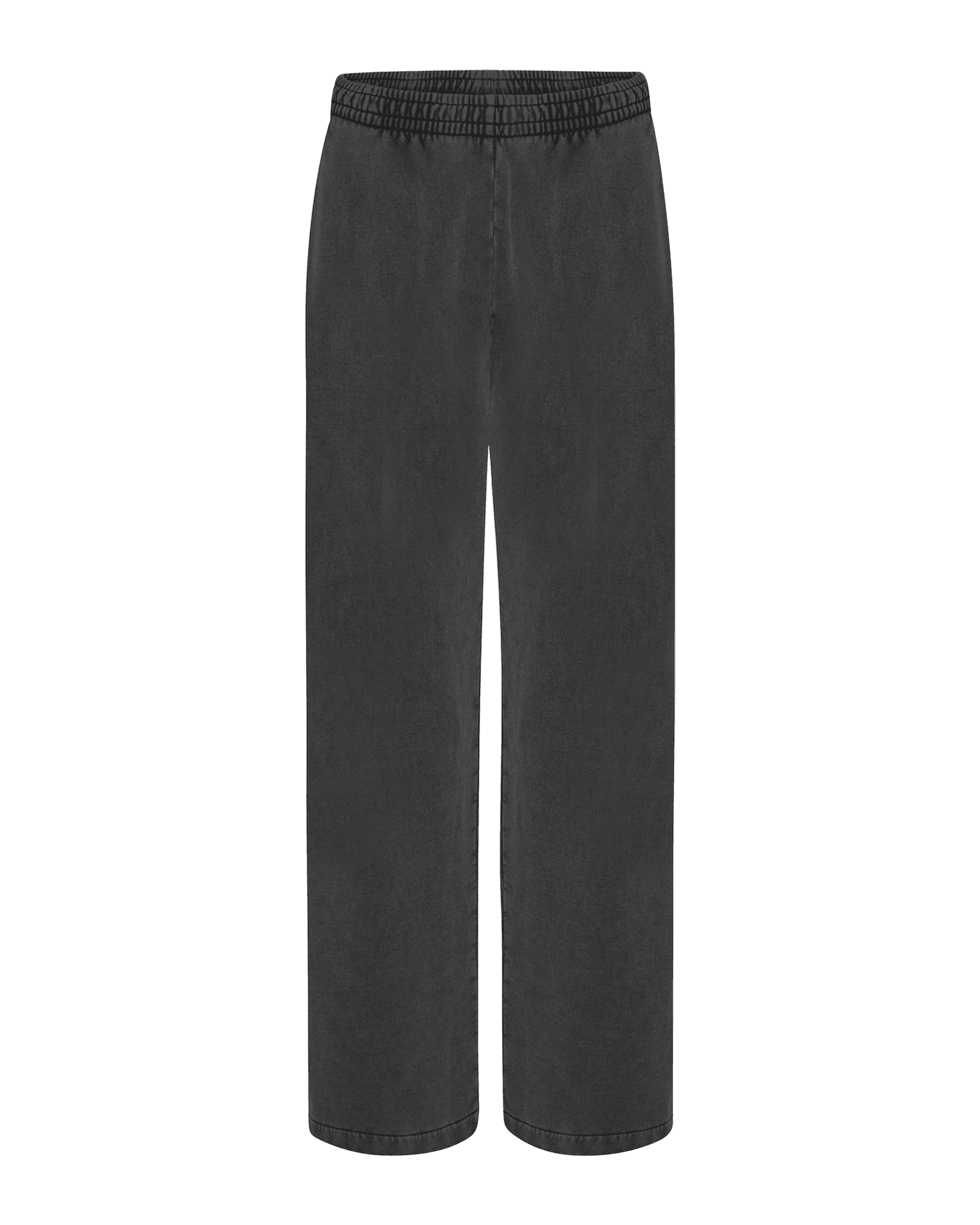 Organic Straight Leg Sweatpants Faded Black