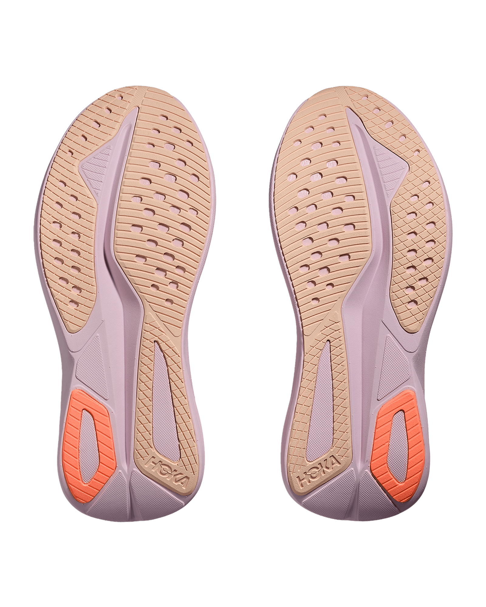 Lilac Cream / Tangerine Glow