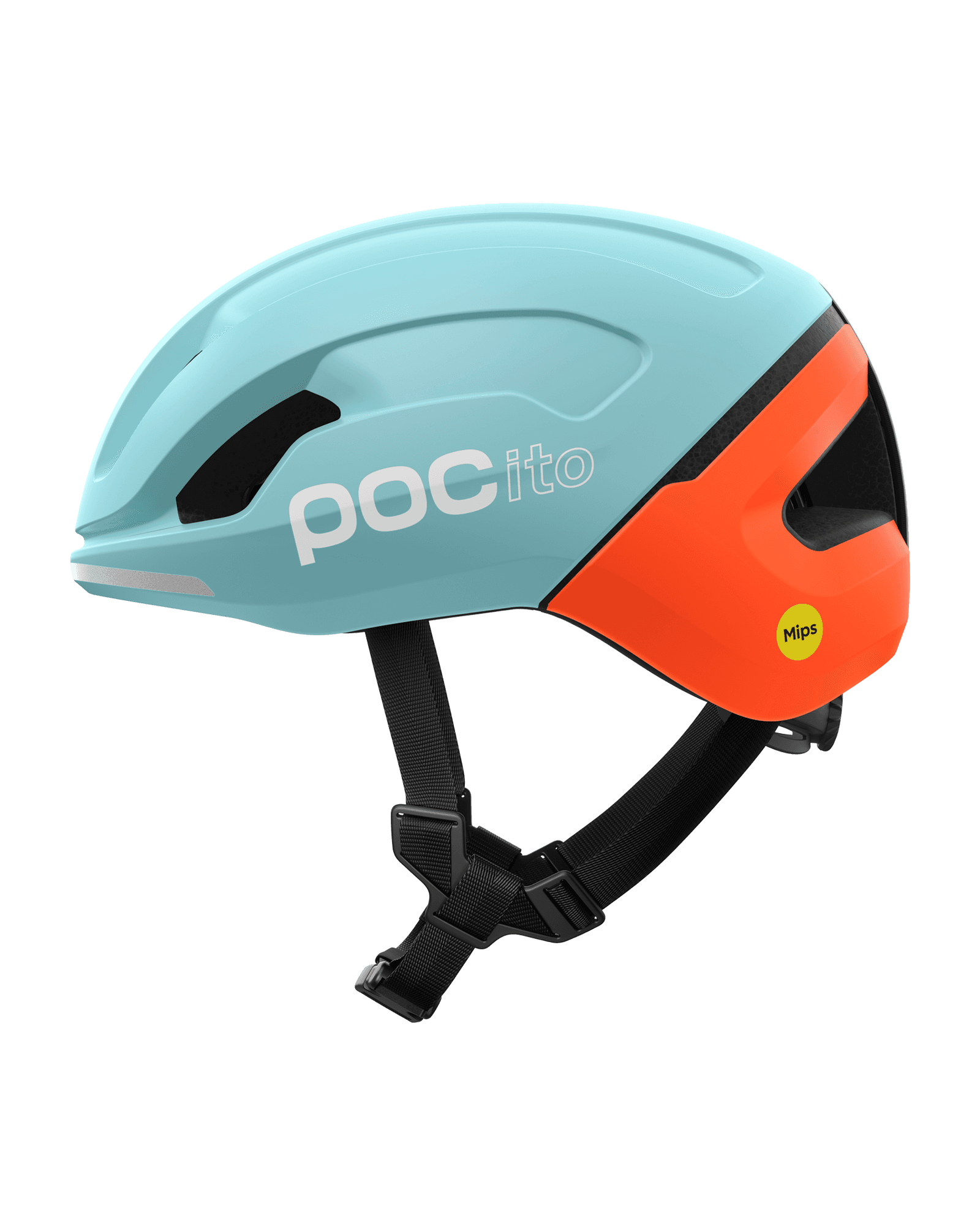 Indicolite Blue Matt/Carnelian Orange Matt