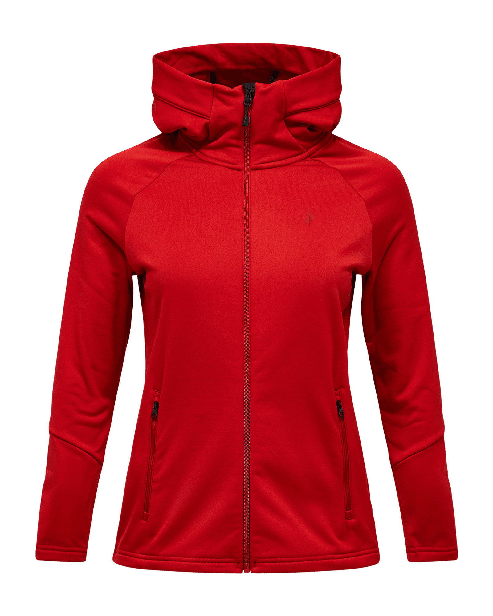 Rider Essentials Zip Hood W Red Pompeian/Red Pompeian/