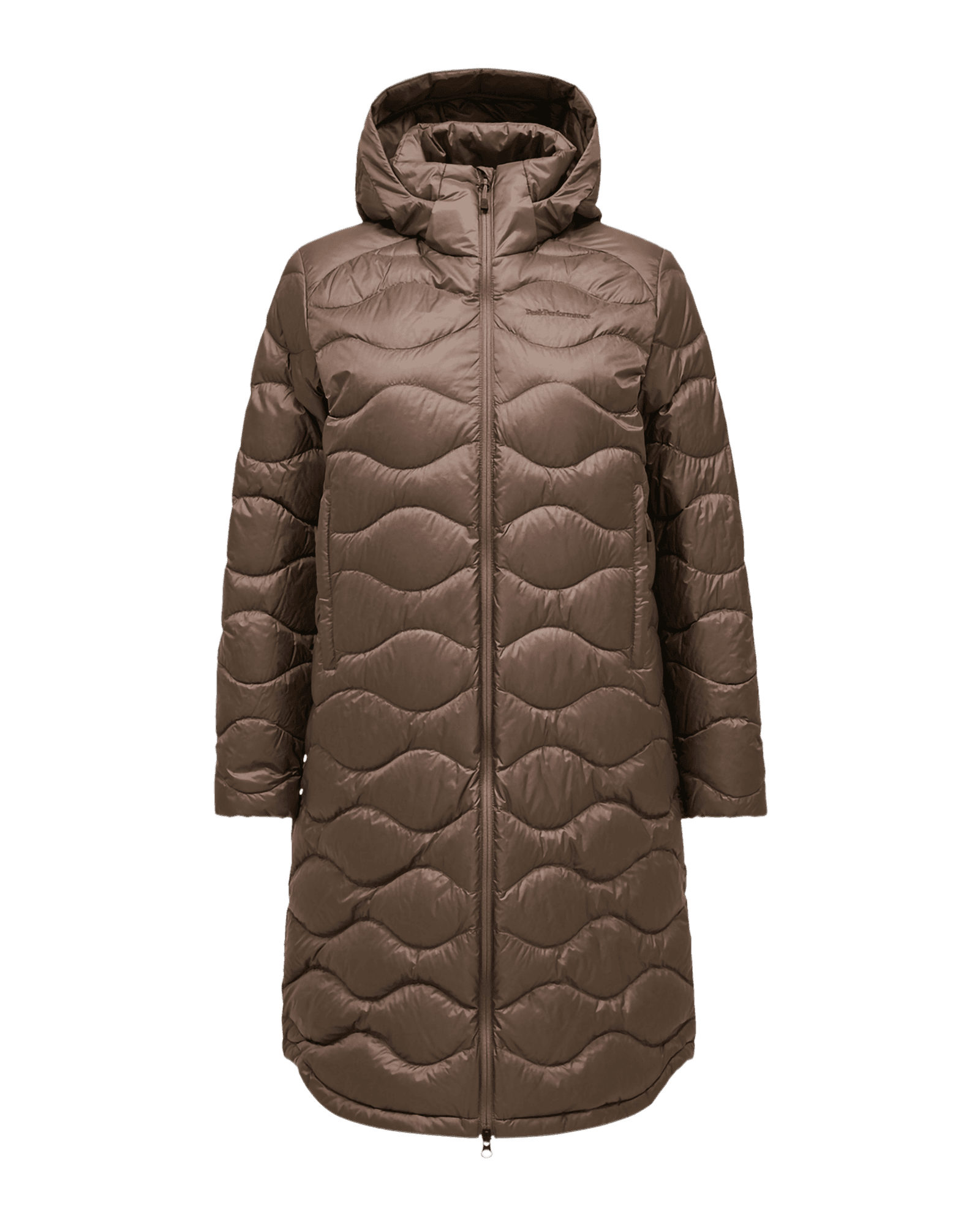 Helium Down Coat W Terrain Tan