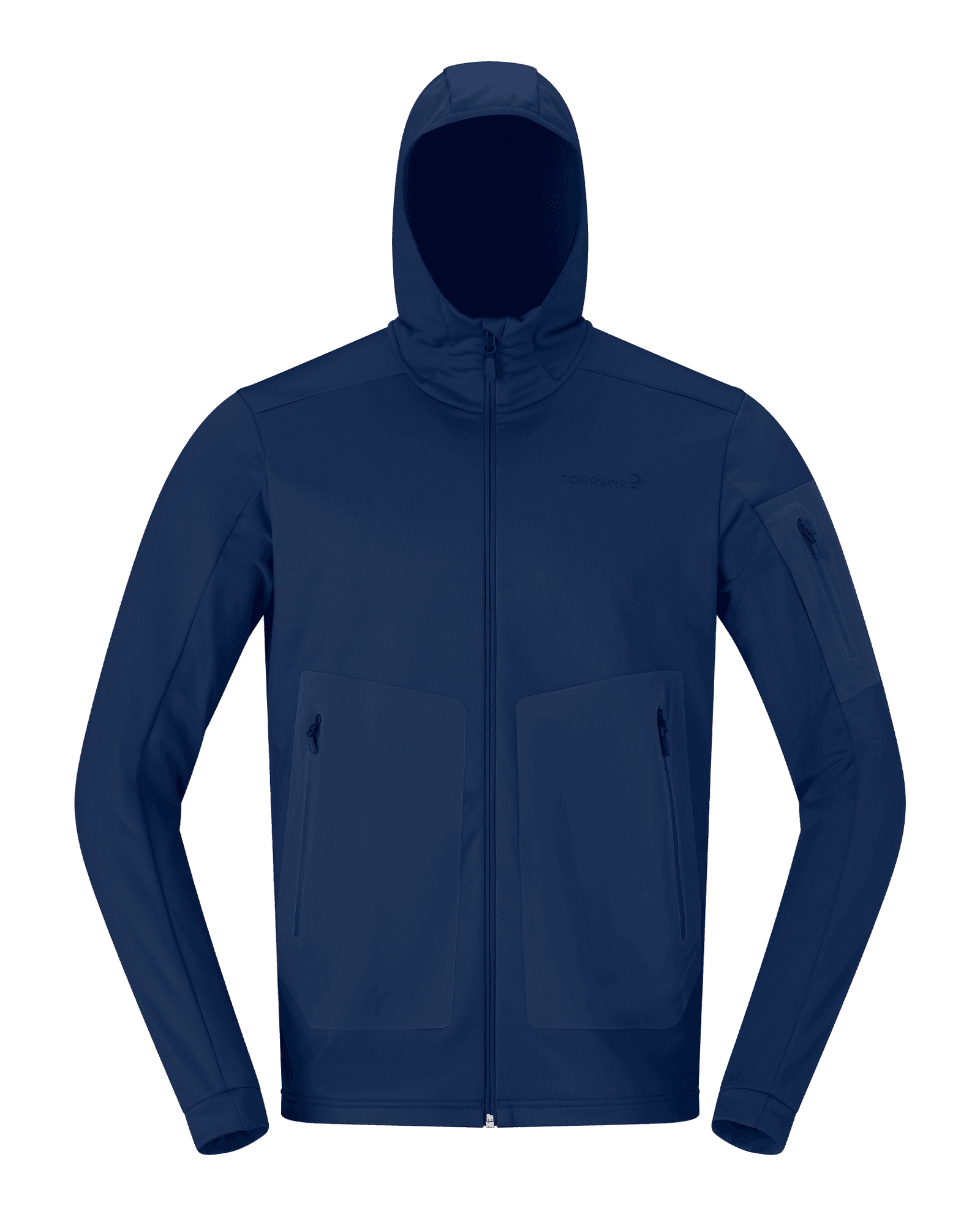 Falketind Warm2 Stretch Hood M Indigo Night