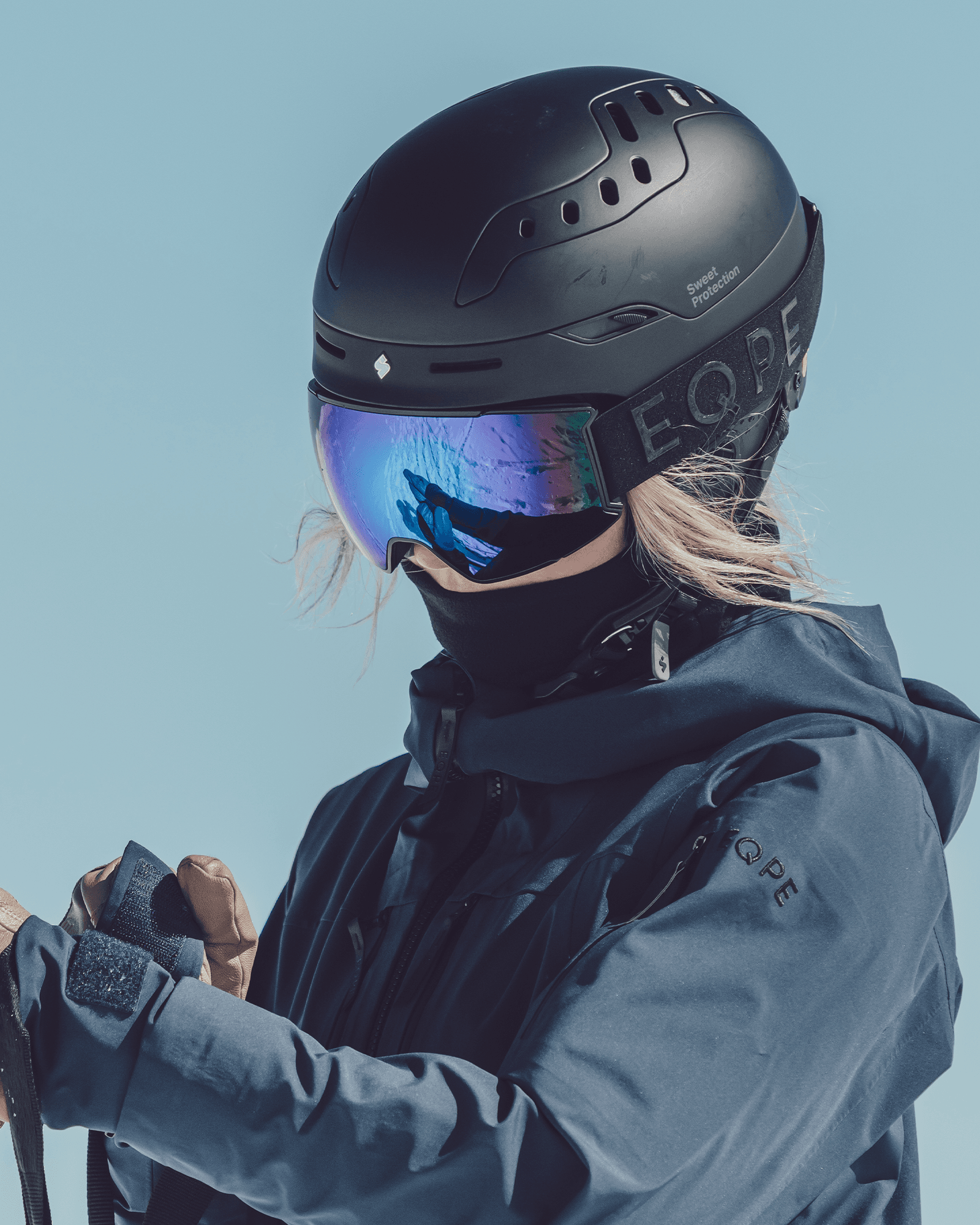 Matte Black/Brown/Blue Multi + Purple X-tra