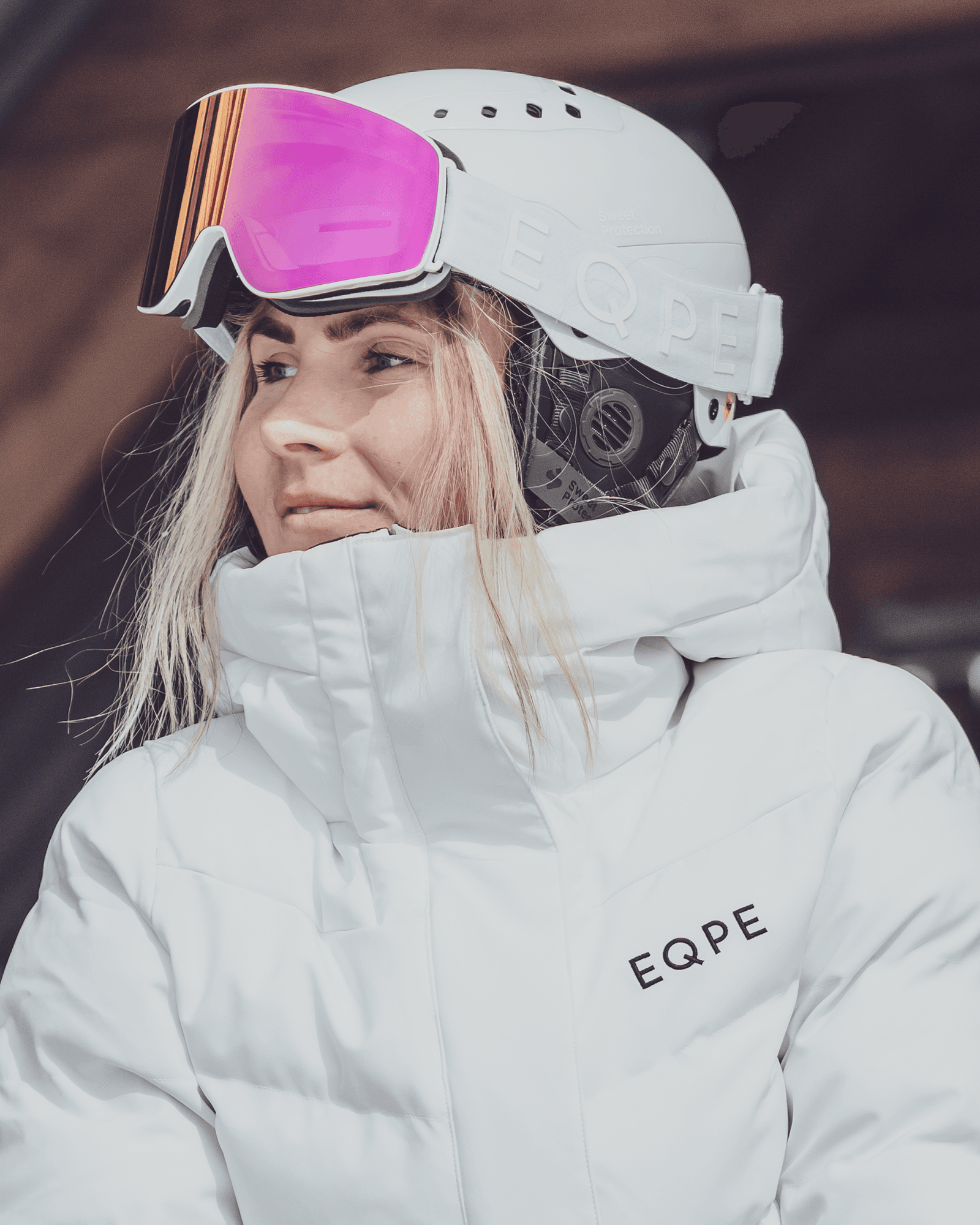 Bright White-Smoke/Pink Multi + Clear Pink