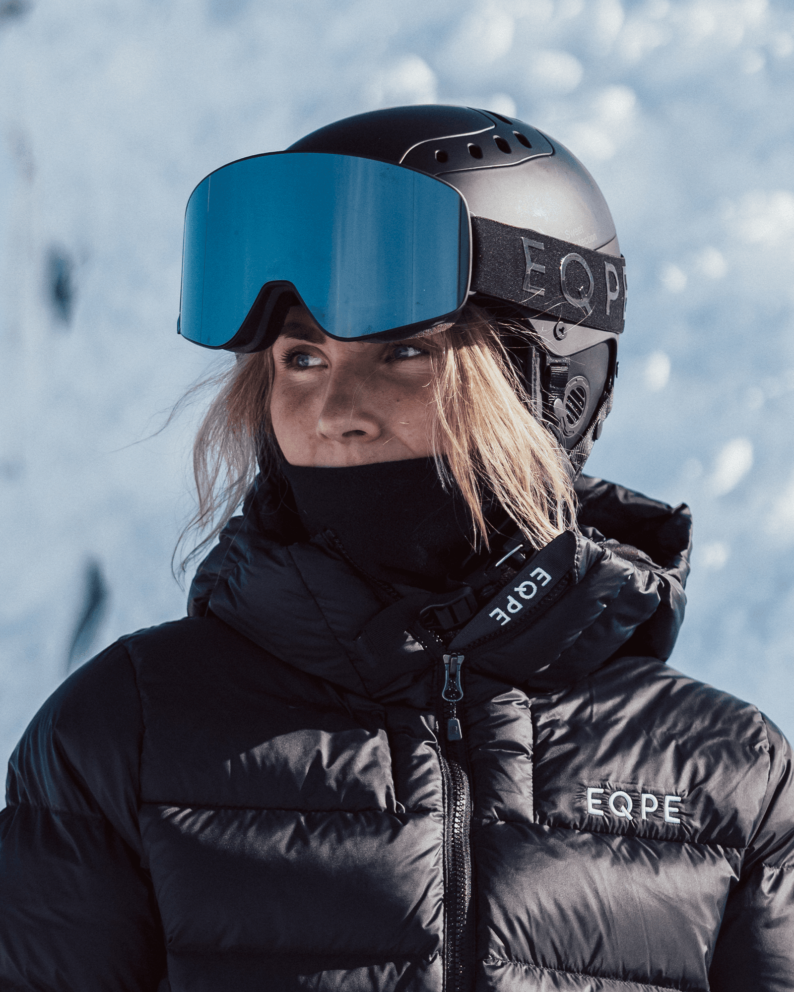 Deep Black-Rose/Sapphire Blue Mirror & Extra Lens