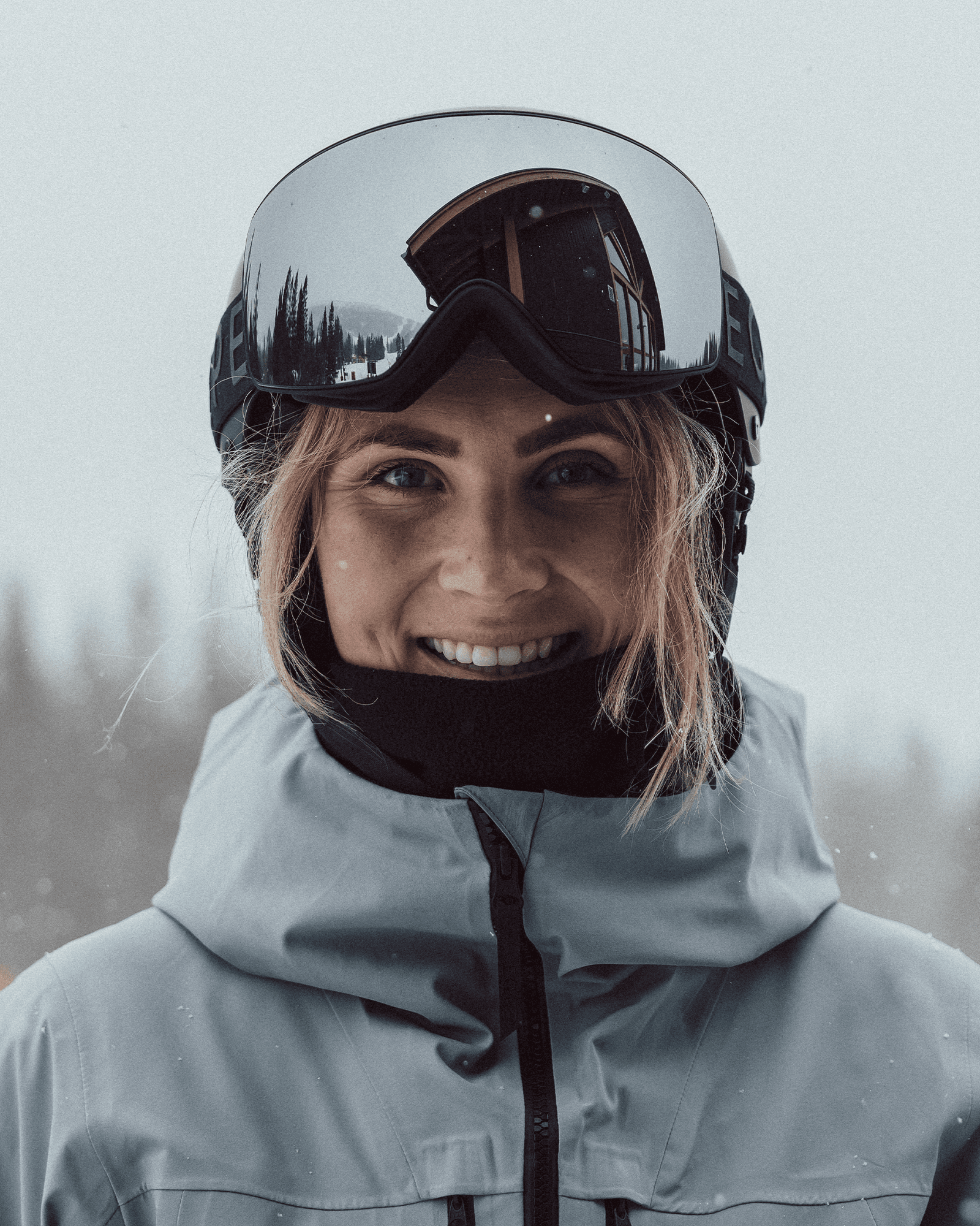 Deep Black-Smoke/Silver Mirror