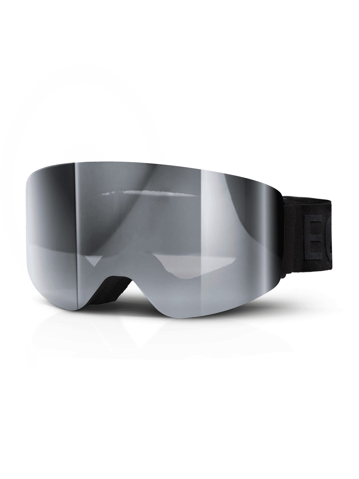 Vision Magnetic JR Deep Black-Smoke/Silver Mirror + Clear Rose Extra Lens