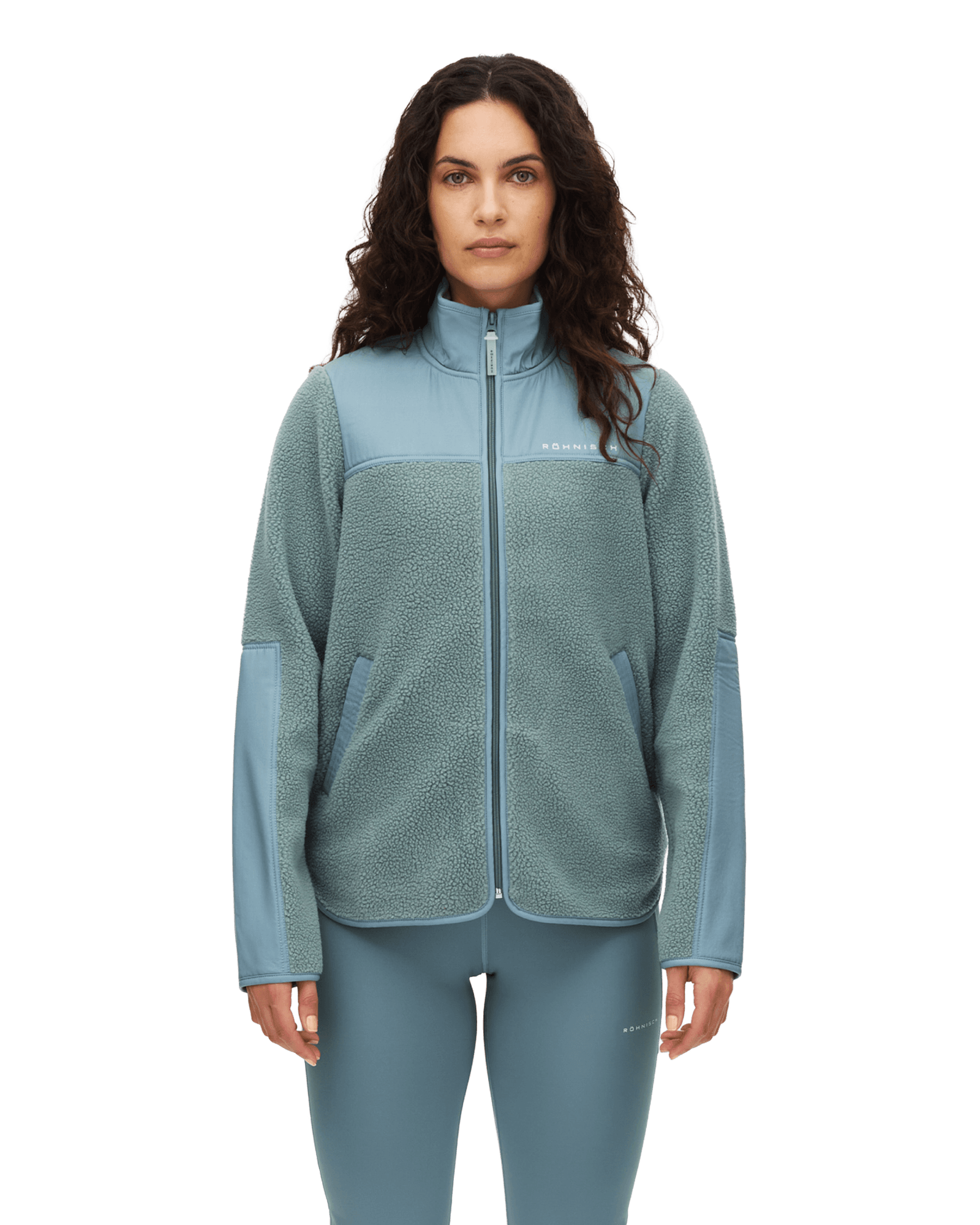 Phoebe Pile Jacket W Stormy Sea