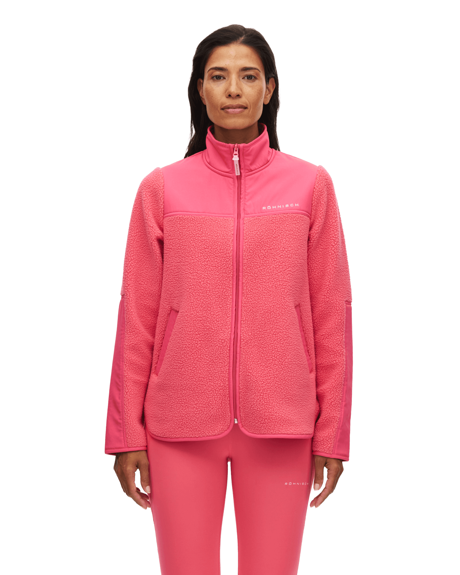 Phoebe Pile Jacket W Fruit Dove