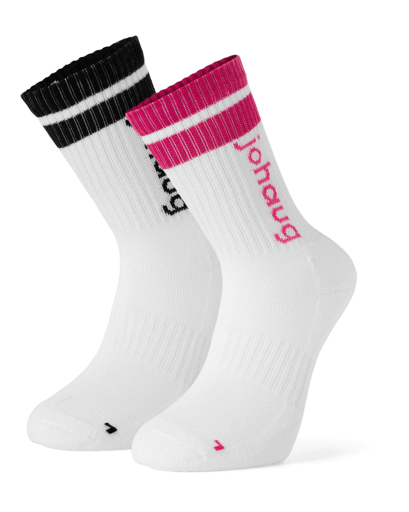 Retro Sports Socks 2pk W Berry Pink