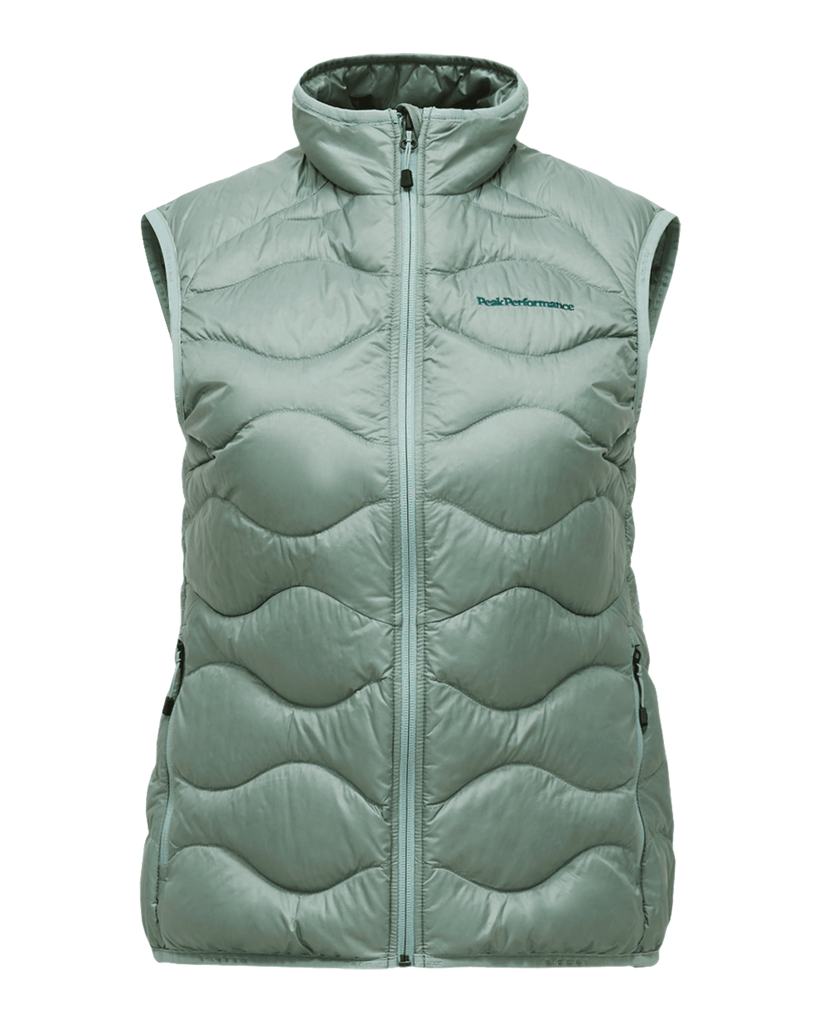 Helium Down Vest W Green Valley