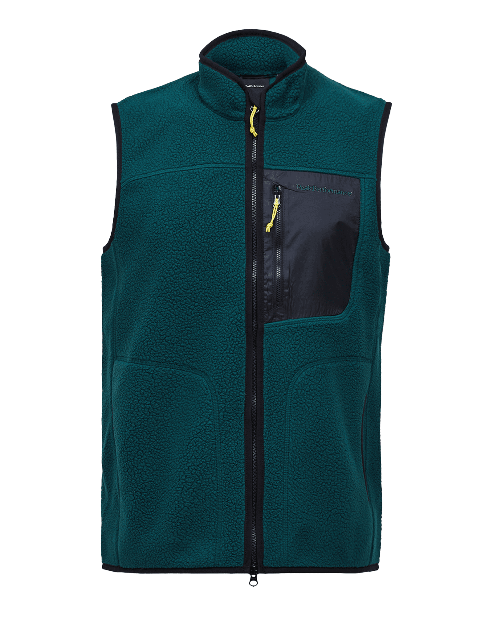 NatureRush Pile Vest M Ponderosa Pine/Black/