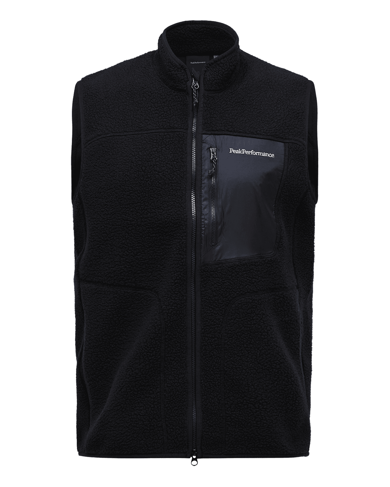 NatureRush Pile Vest M Black
