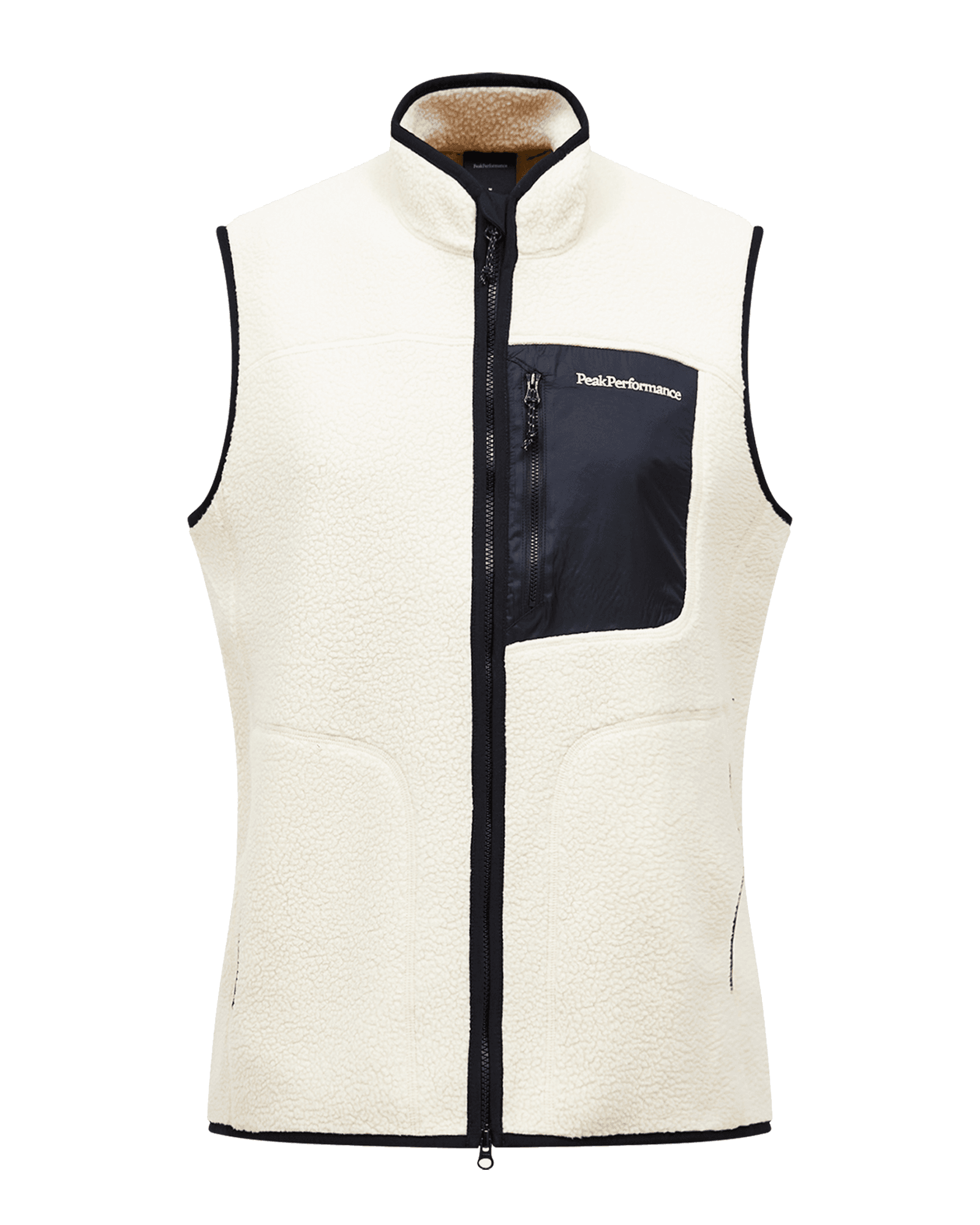 NatureRush Pile Vest M Sand Fog