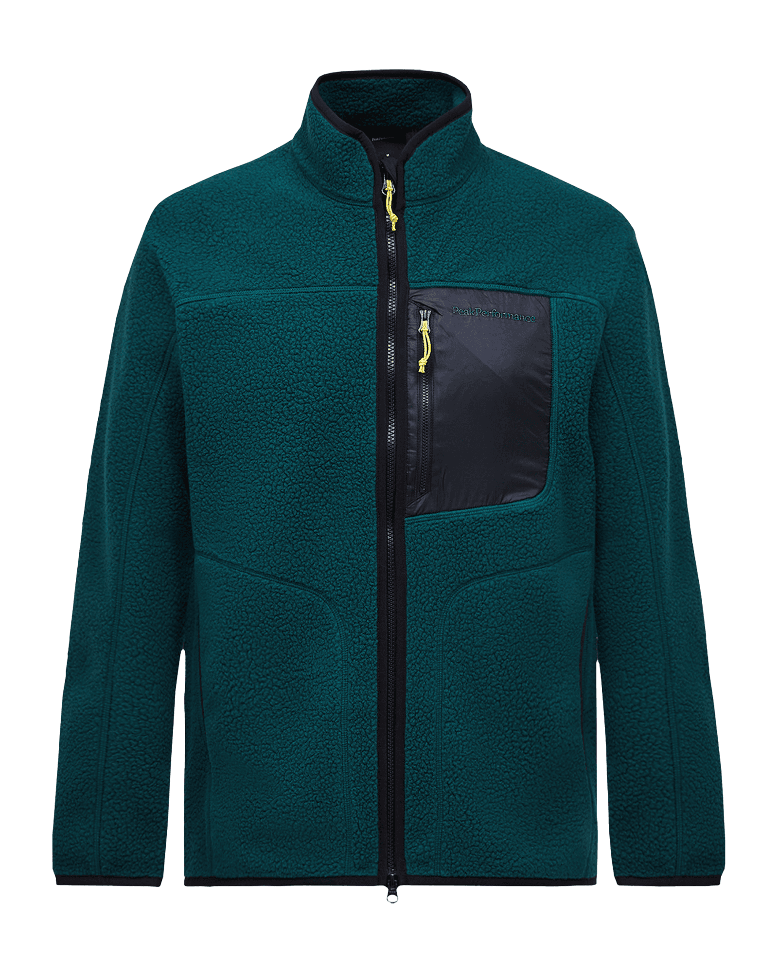 NatureRush Pile Zip Jacket M Ponderosa Pine/Black/