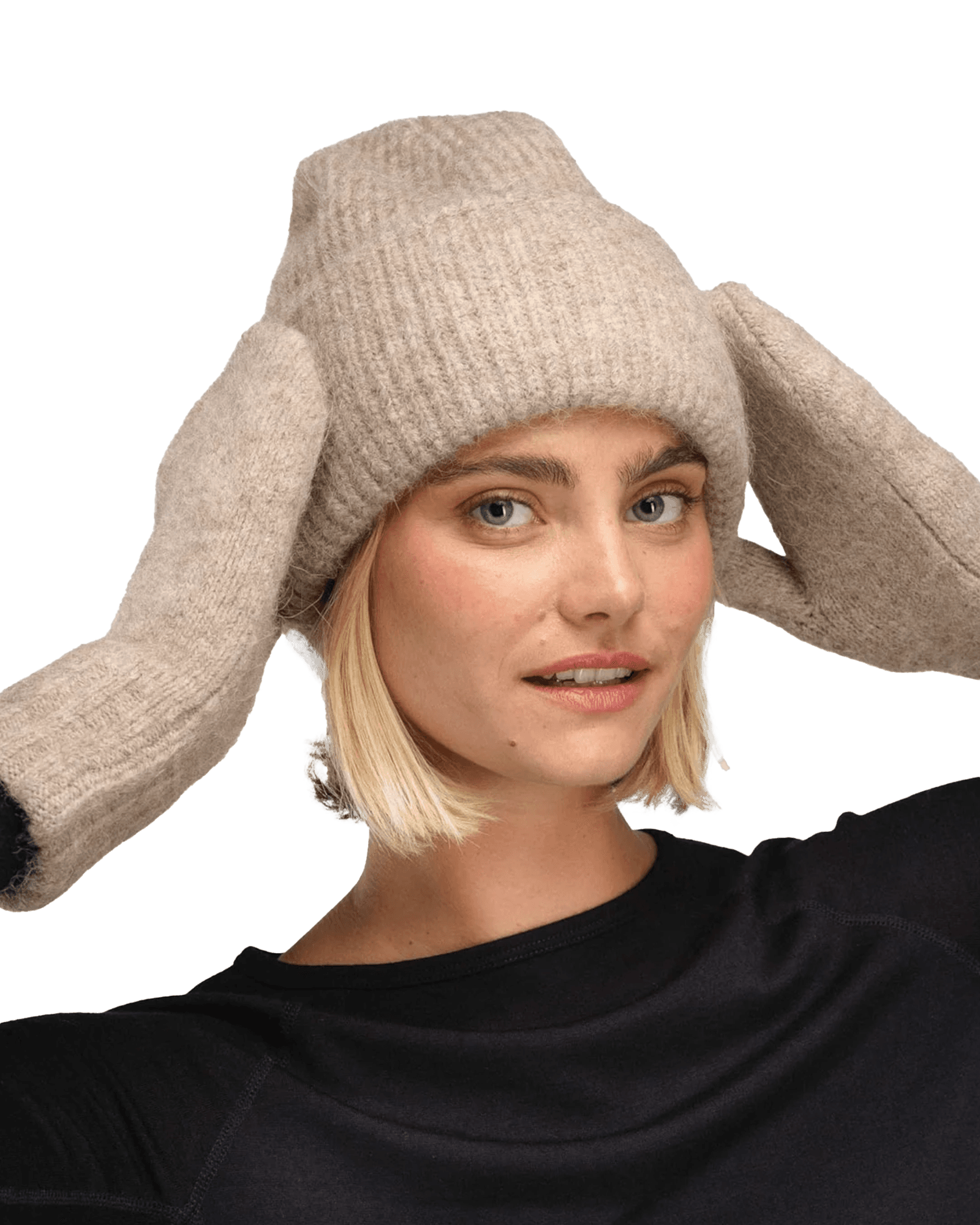 Raulandtind Knitted Hat W Latte