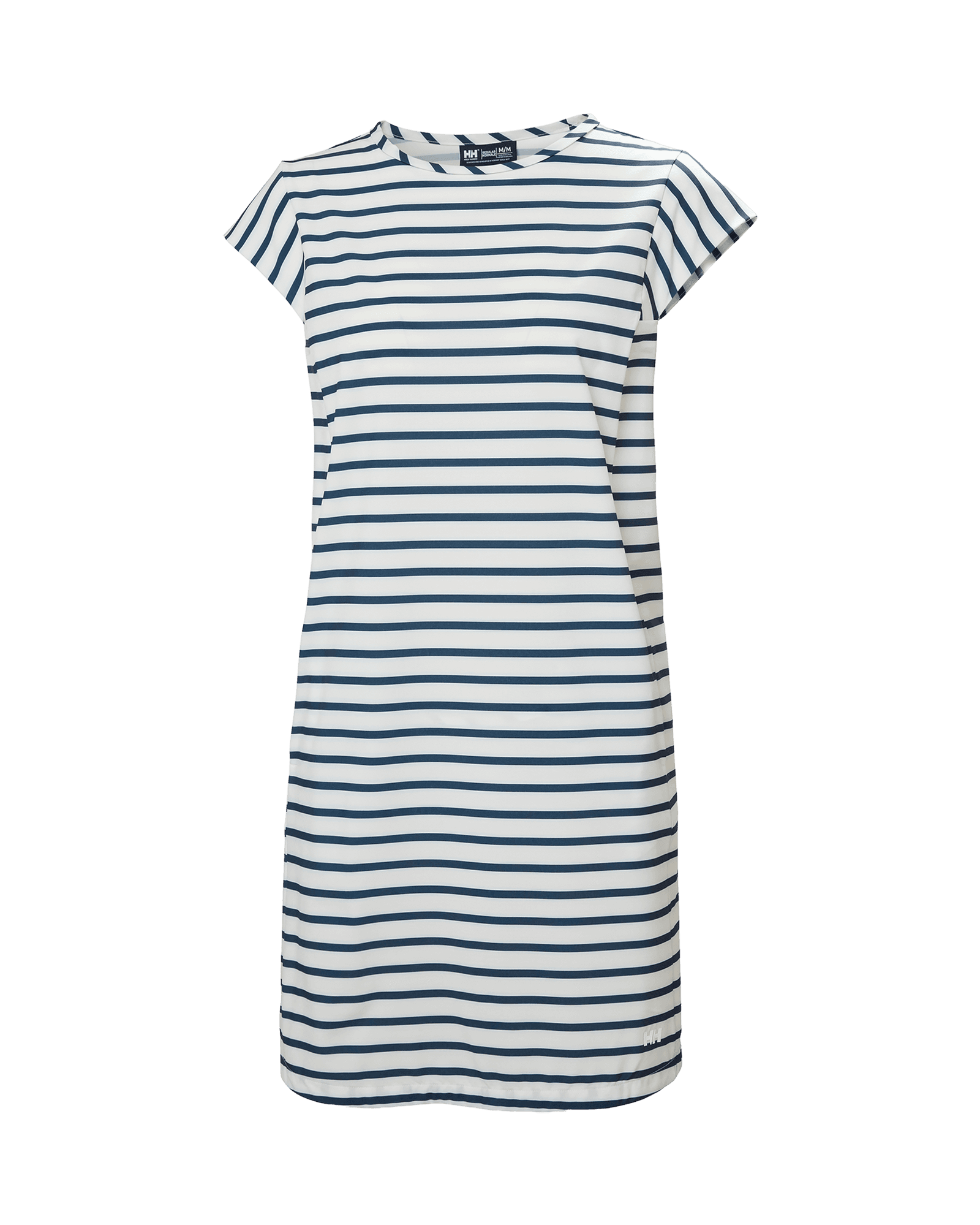 White Navy Stripe