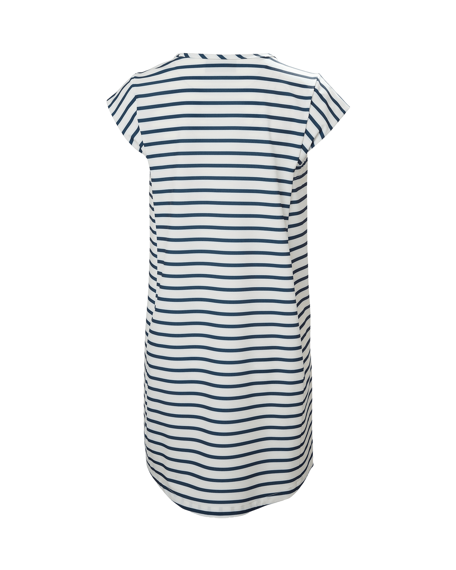 White Navy Stripe