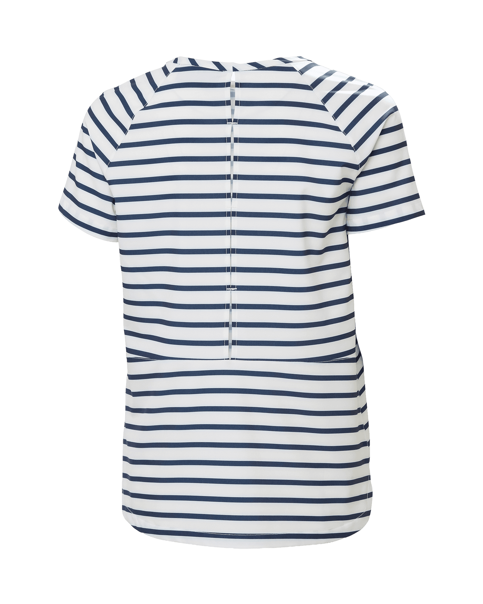 White Navy Stripe