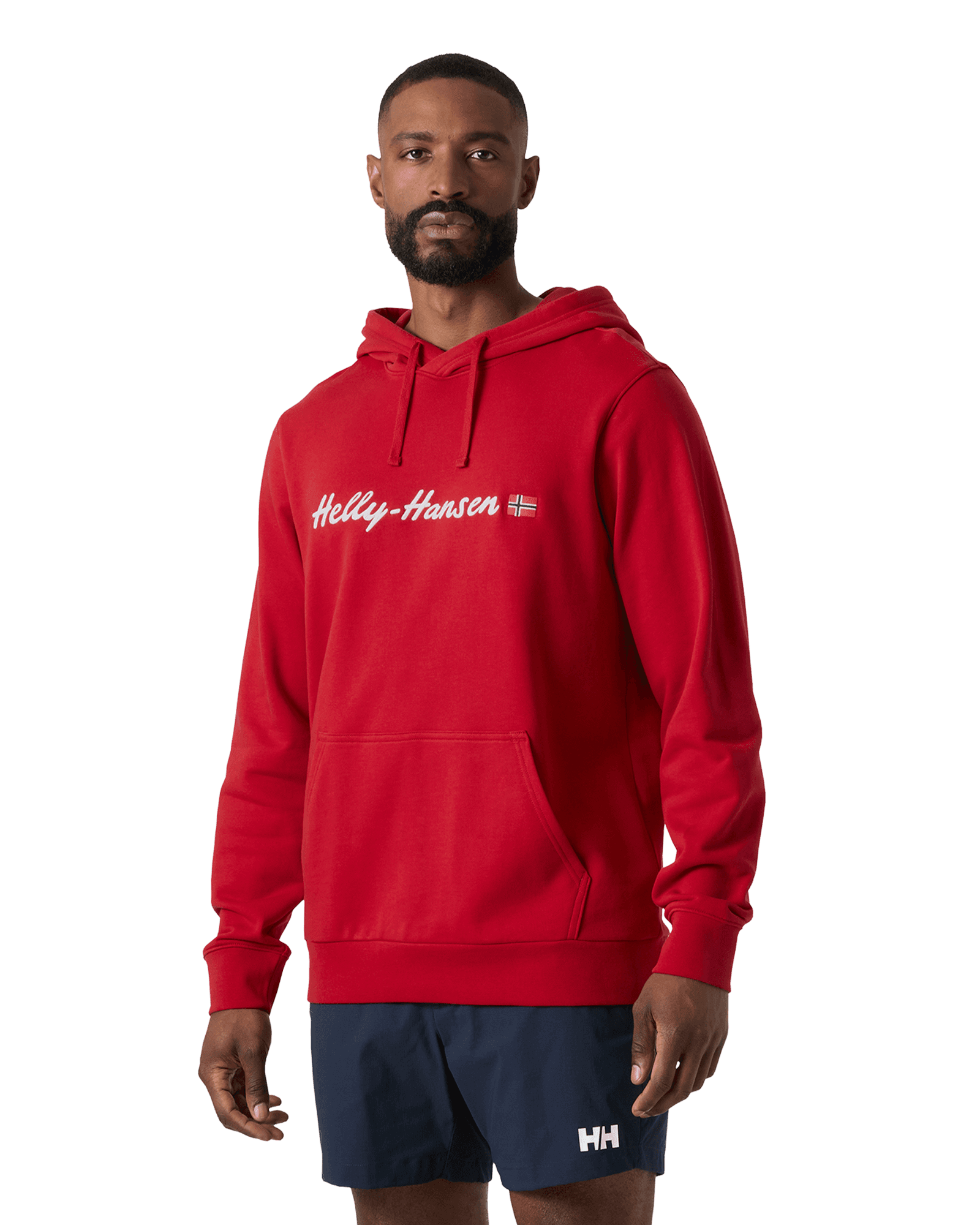 Core Graphic Hoodie M Red