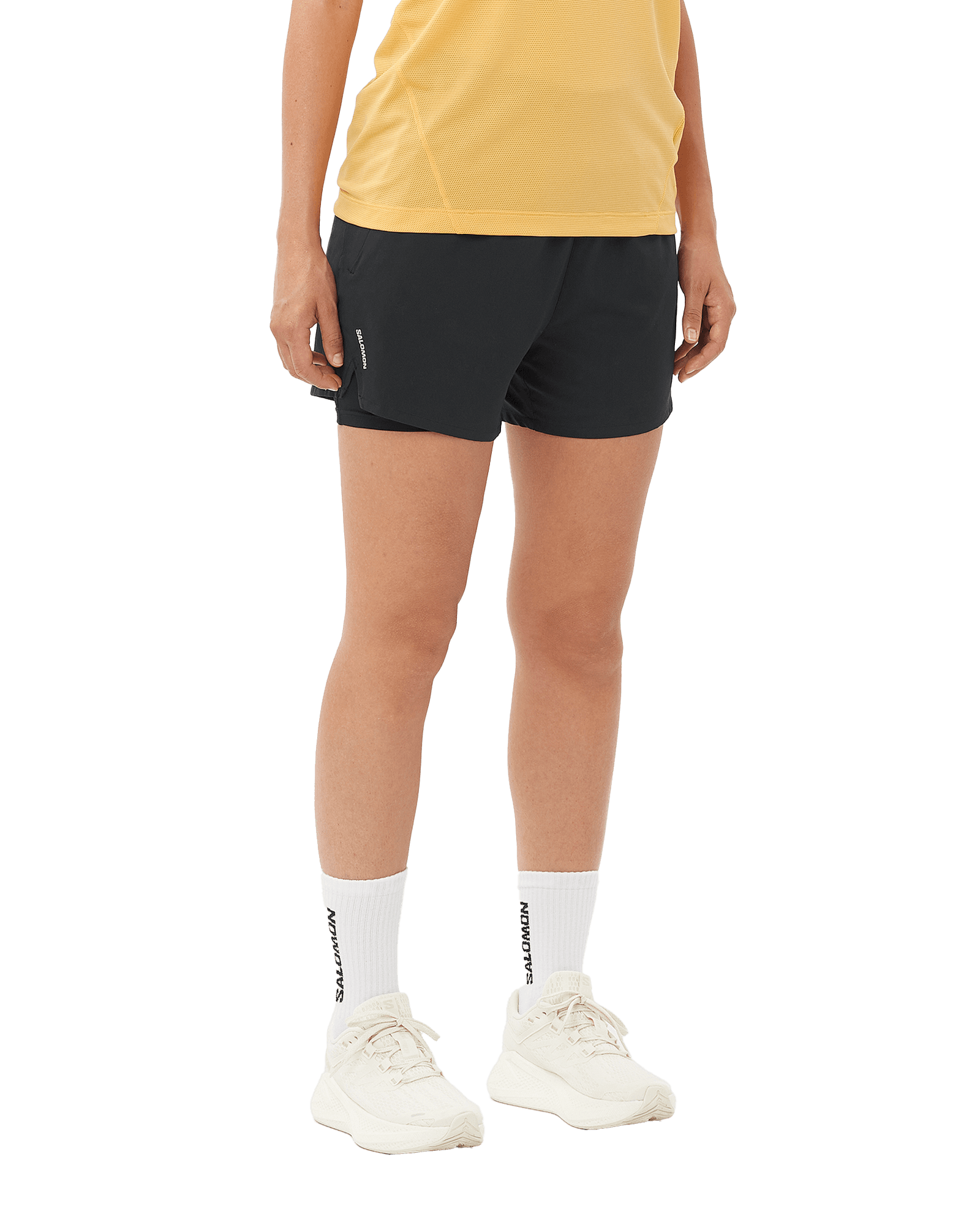 Shkout C 2In1 Shorts 4" W Deep Black